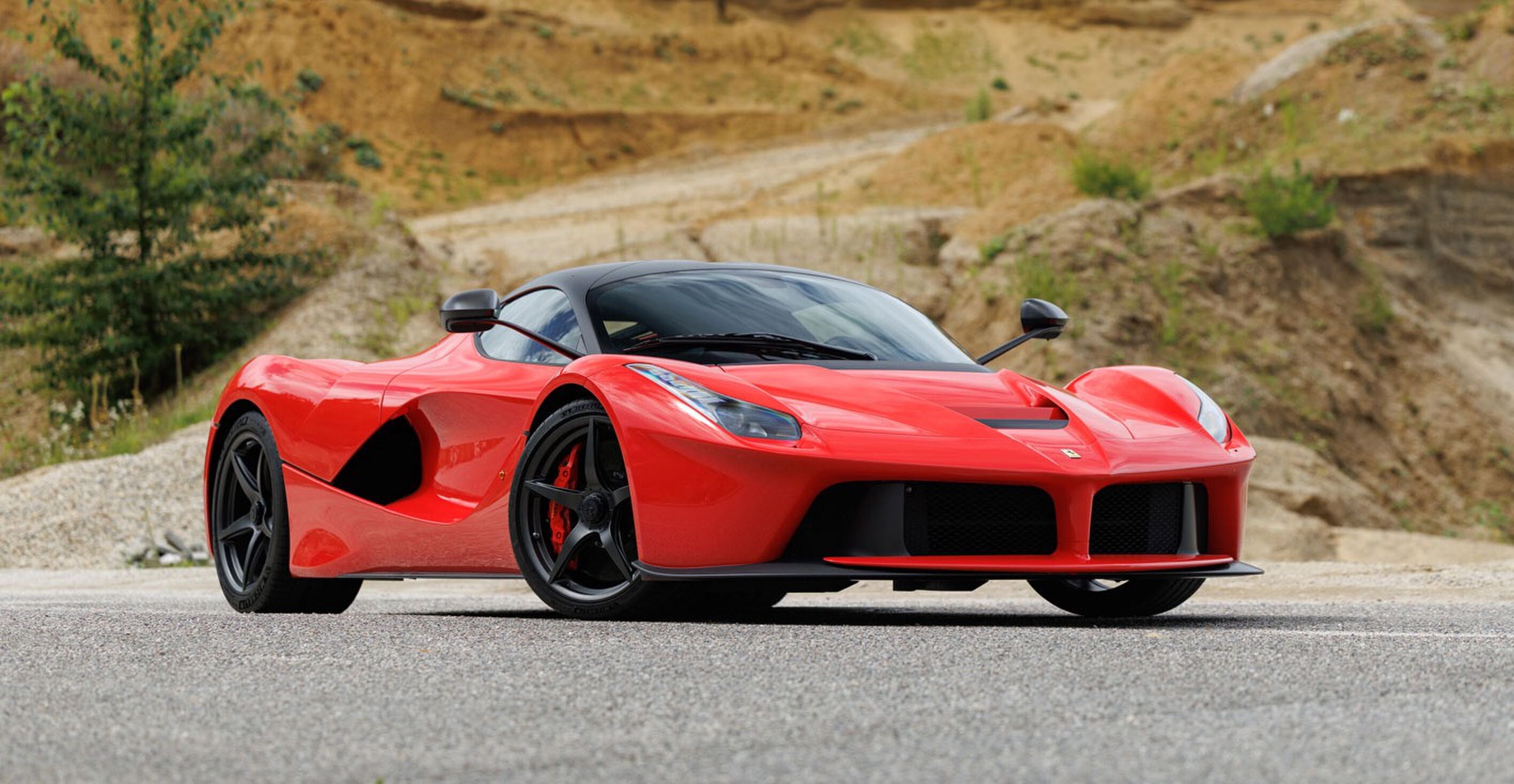 De Ferrari LaFerrari die naar de veiling gaat