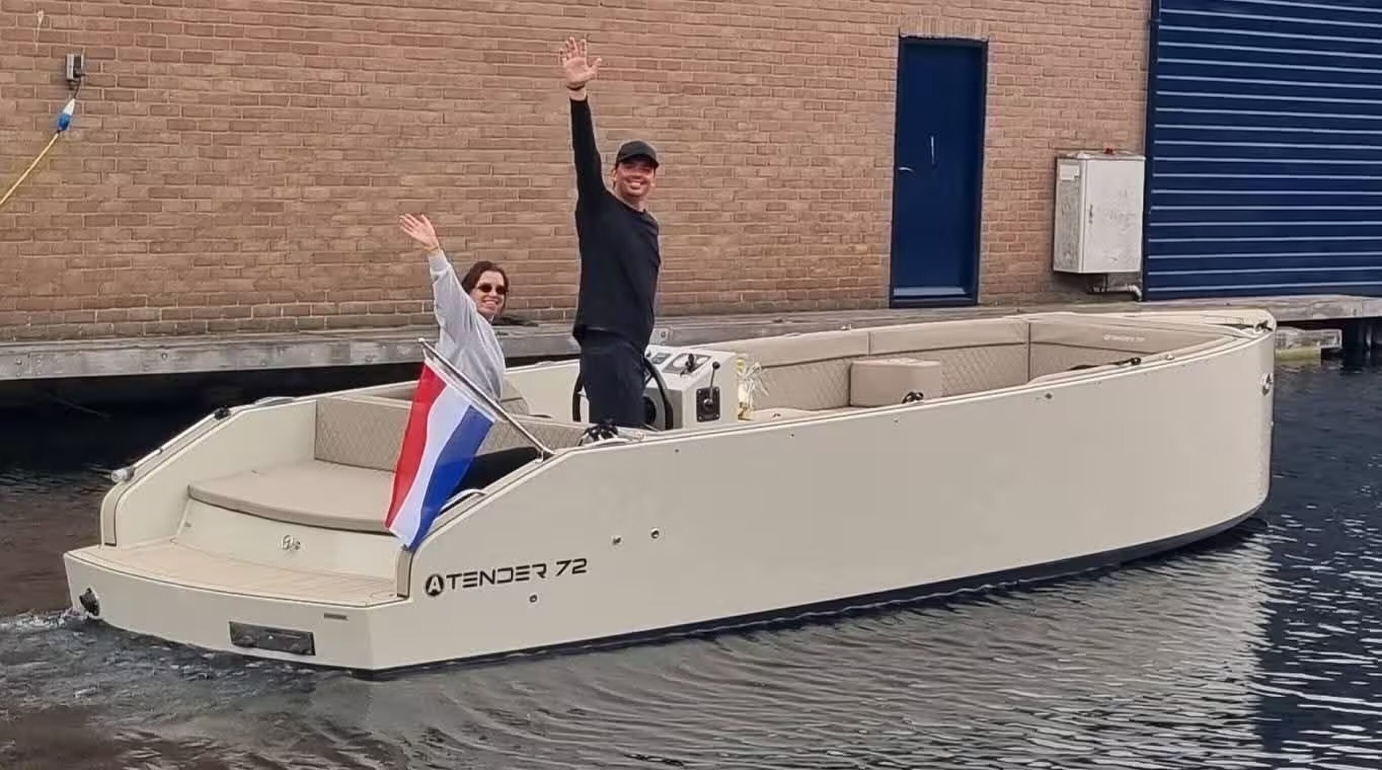 Het nieuwe jacht van Yves Berendse