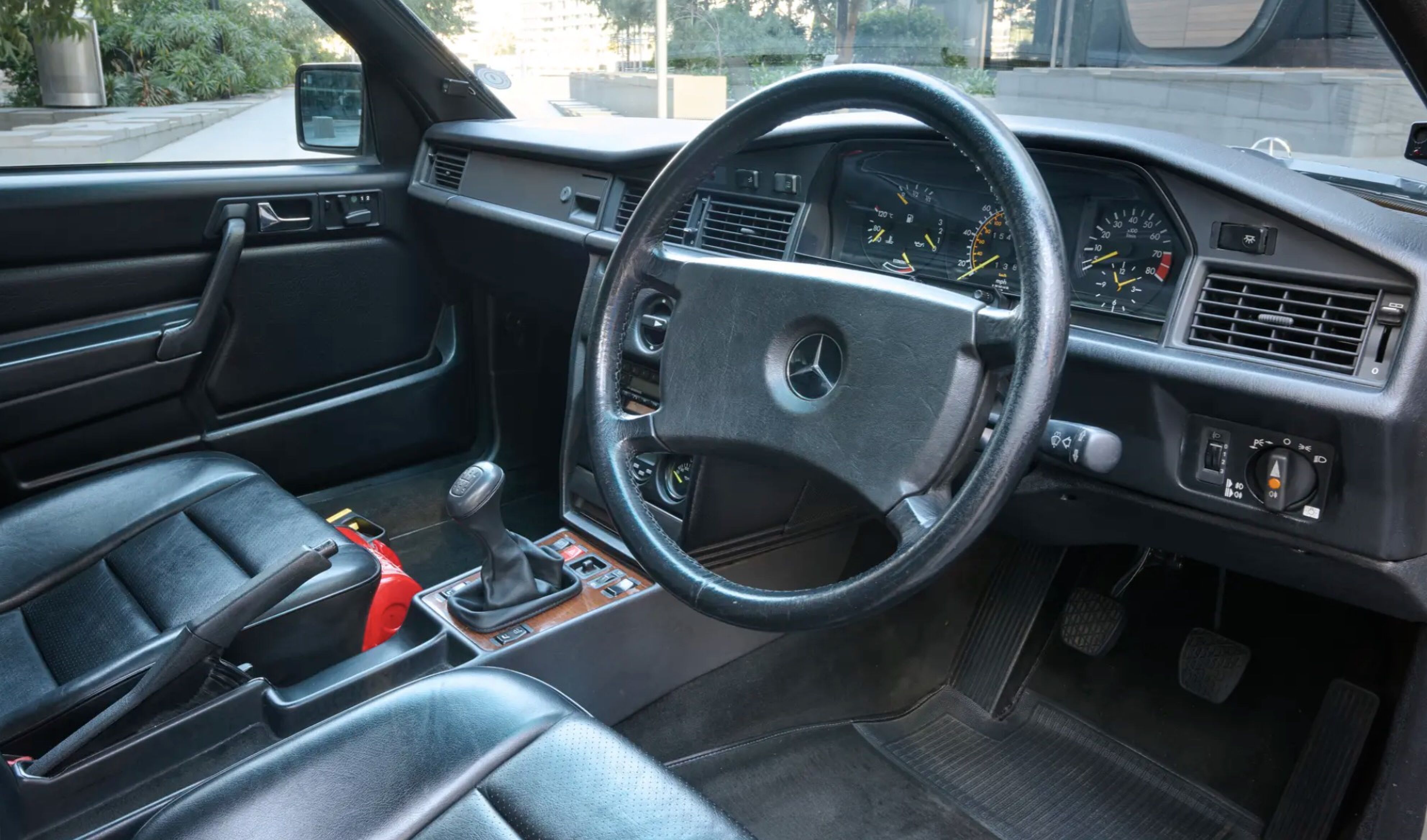 De Mercedes van Ayrton Senna