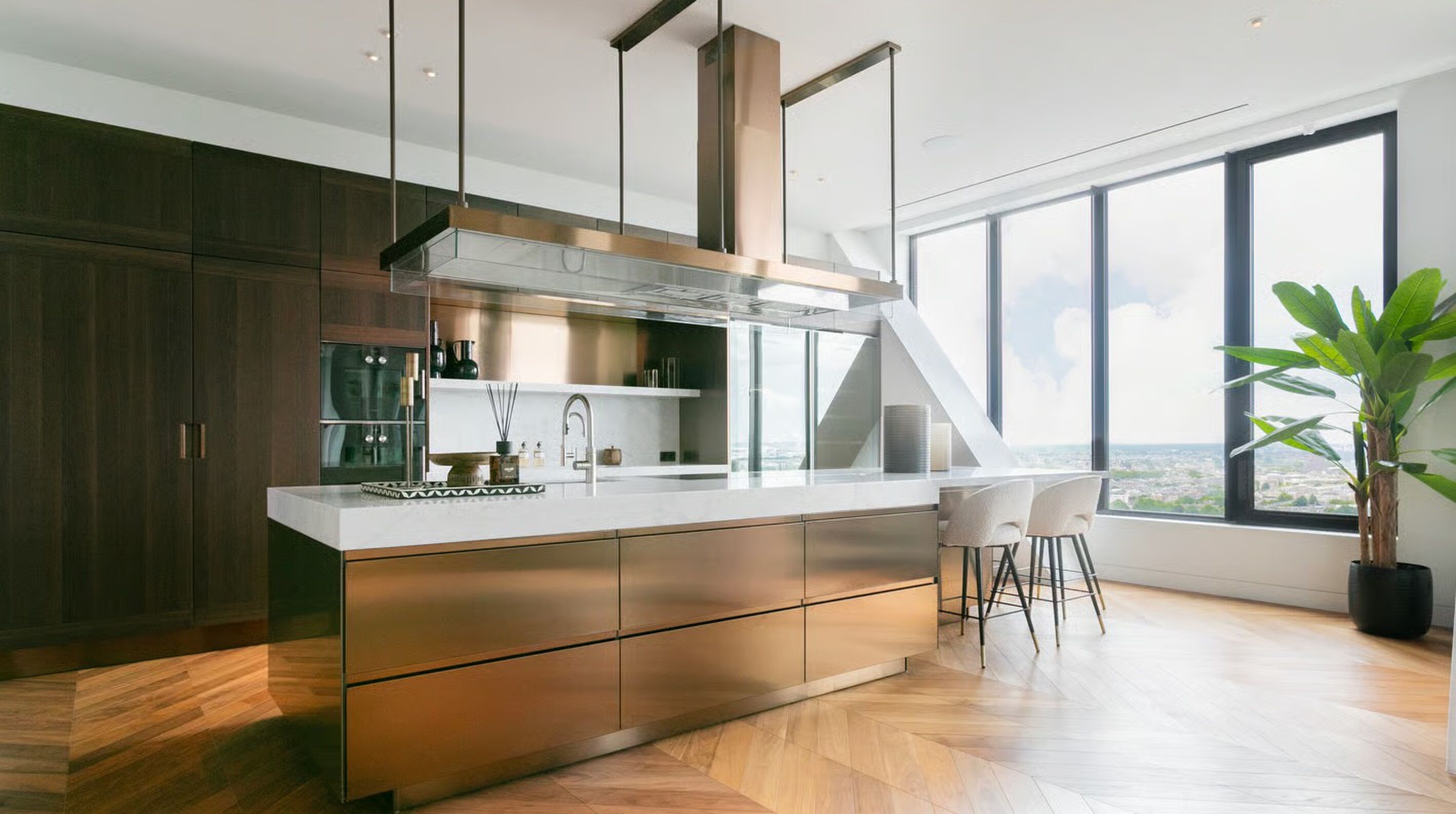 Het penthouse van Adriaan Mol in Amsterdam