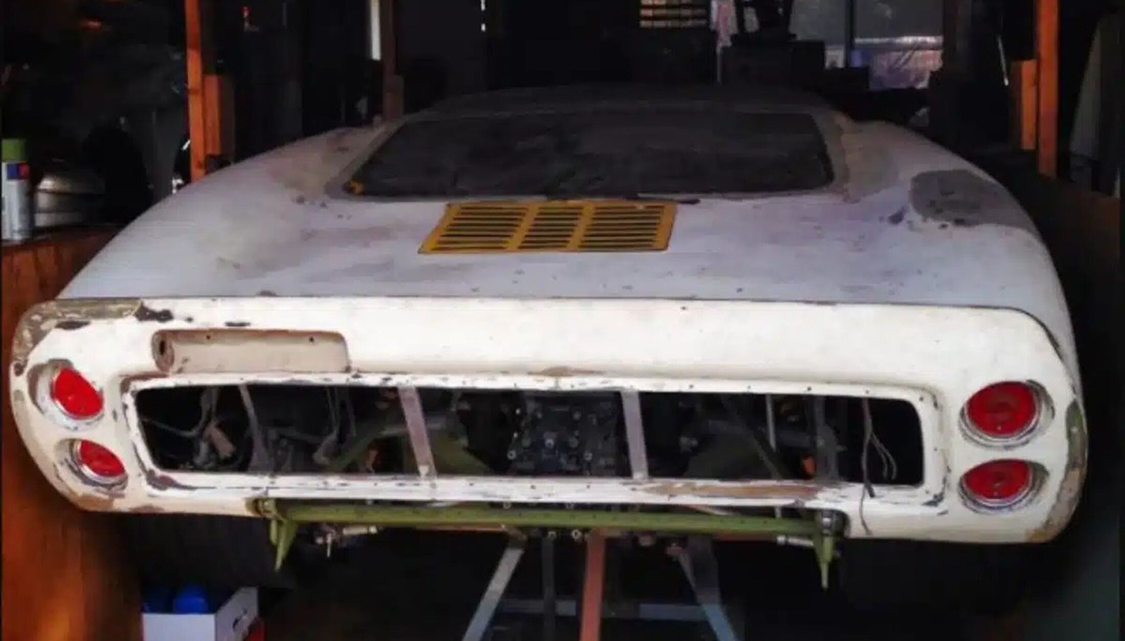 De laatste Ford GT40 die werd gevonden in Amerika