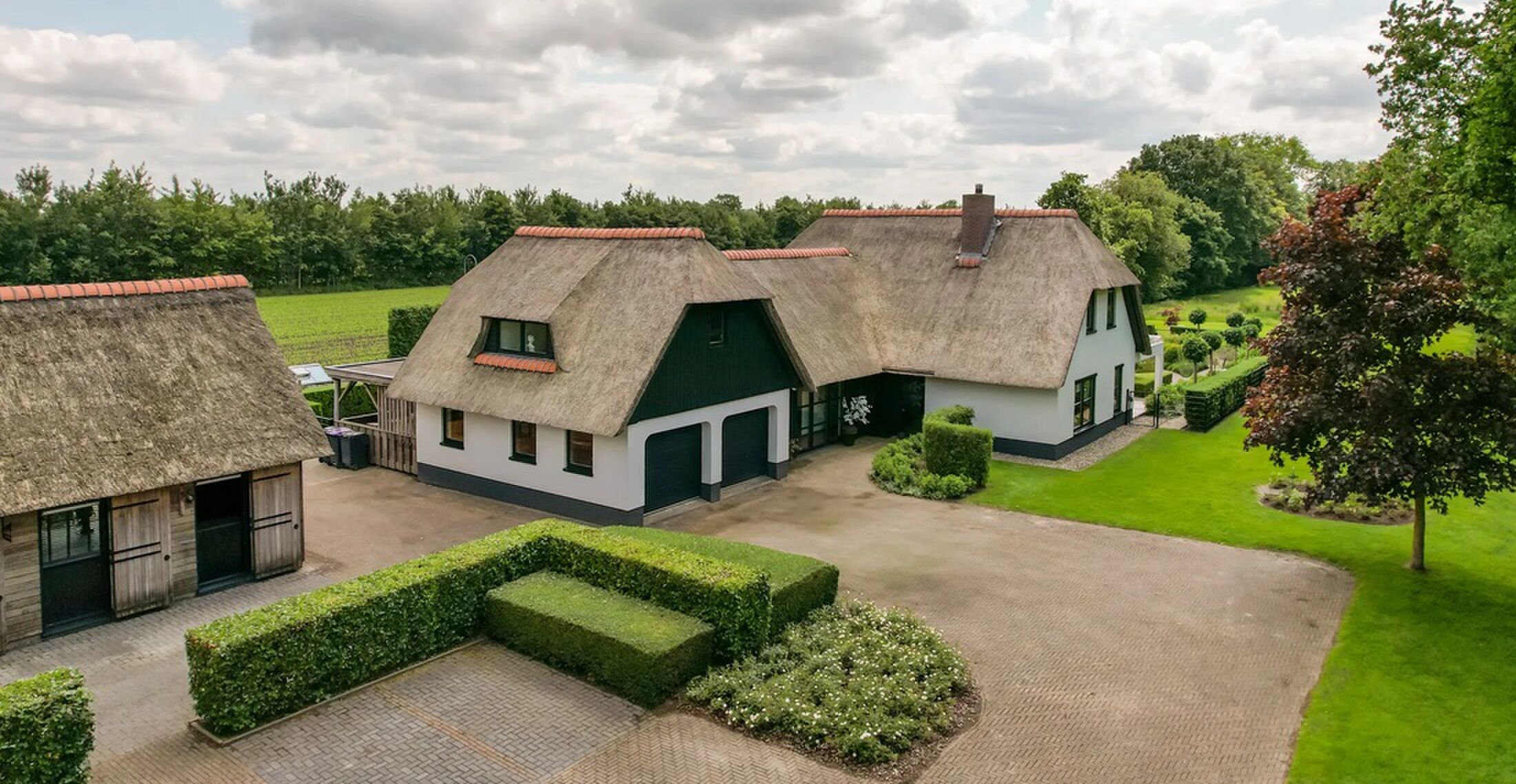 Het luxe landgoed in Friesland