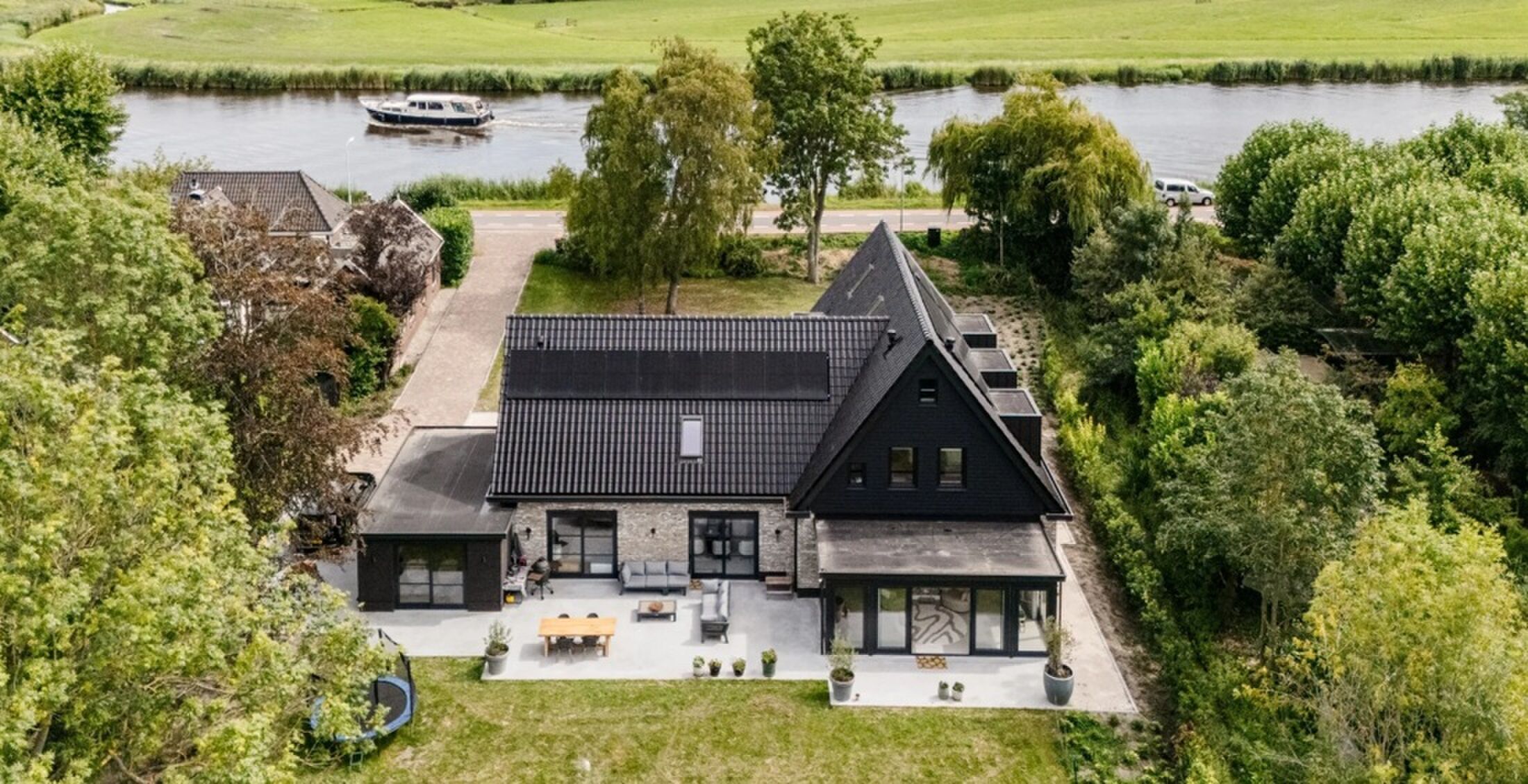 De villa aan de Amstel