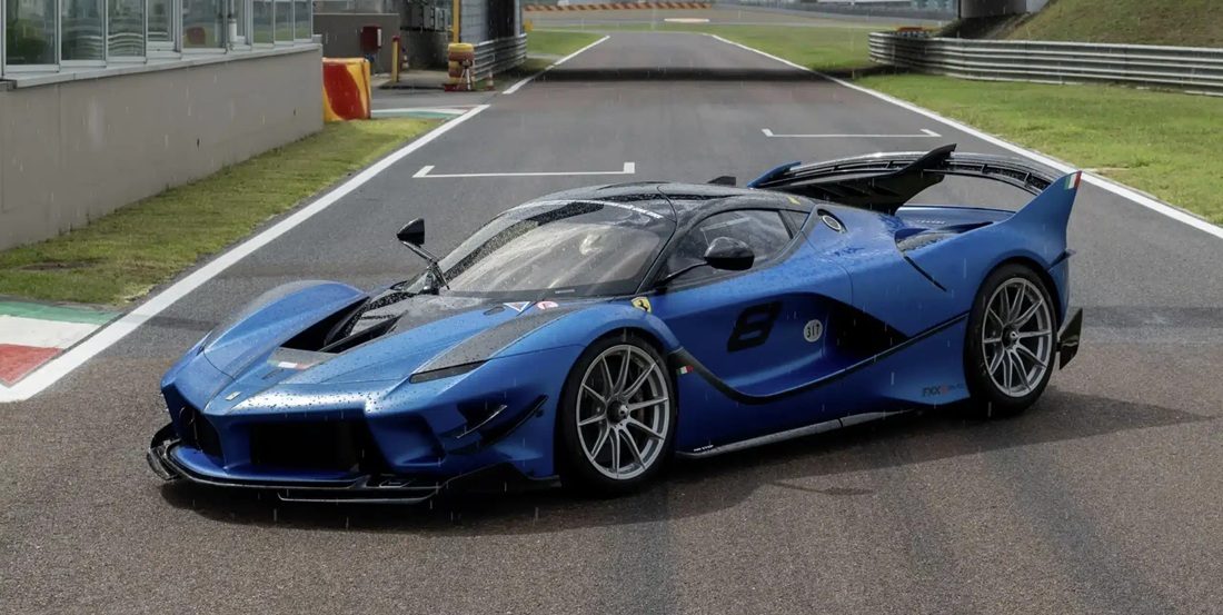 Een wagen uit Ferrari's XX 'Holy Trinity'