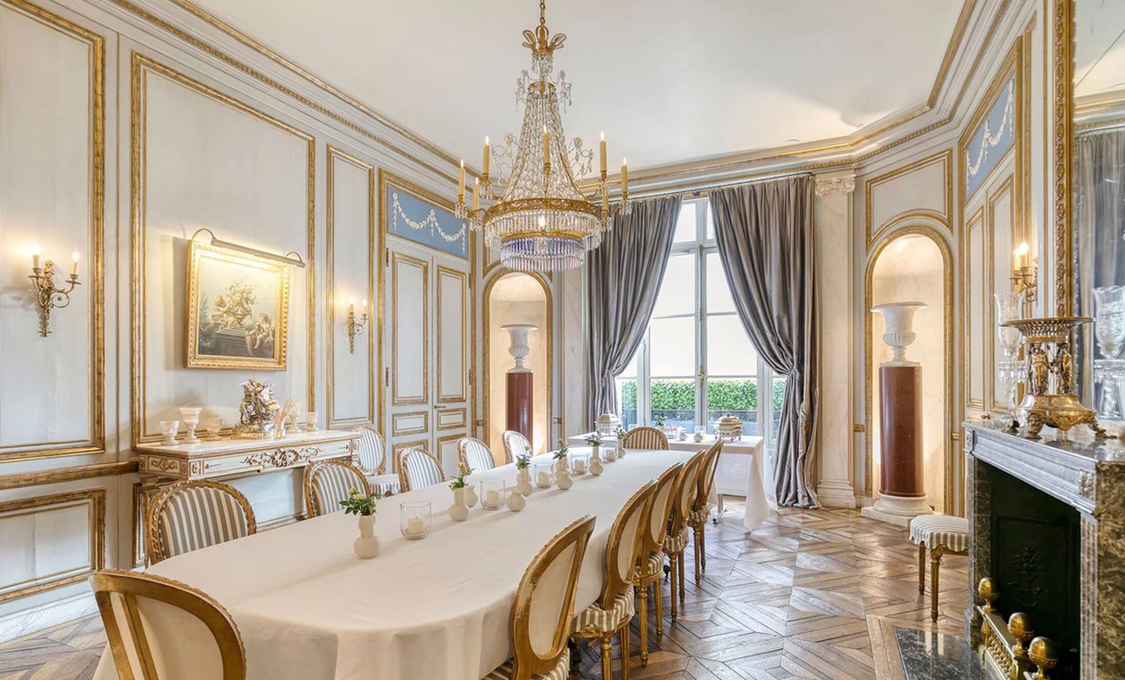 De klassieke eetkamer