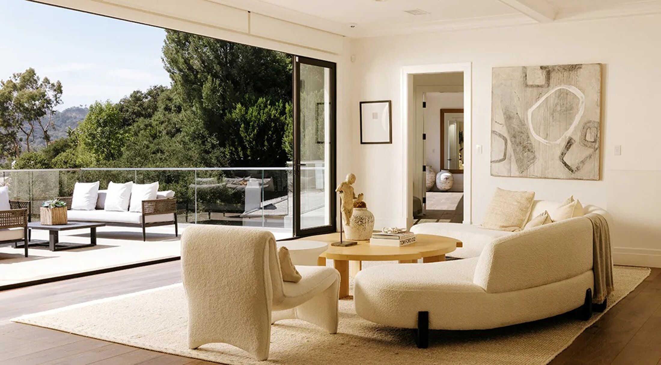De luxueuze living