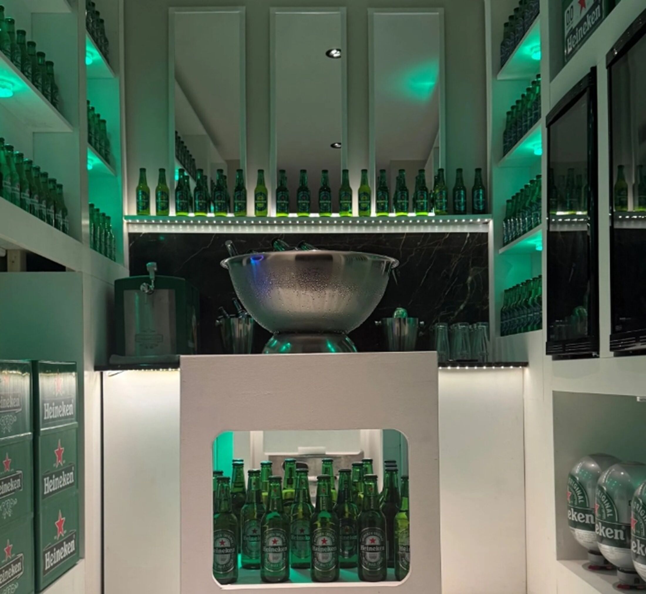 De unieke Heineken-koelkast