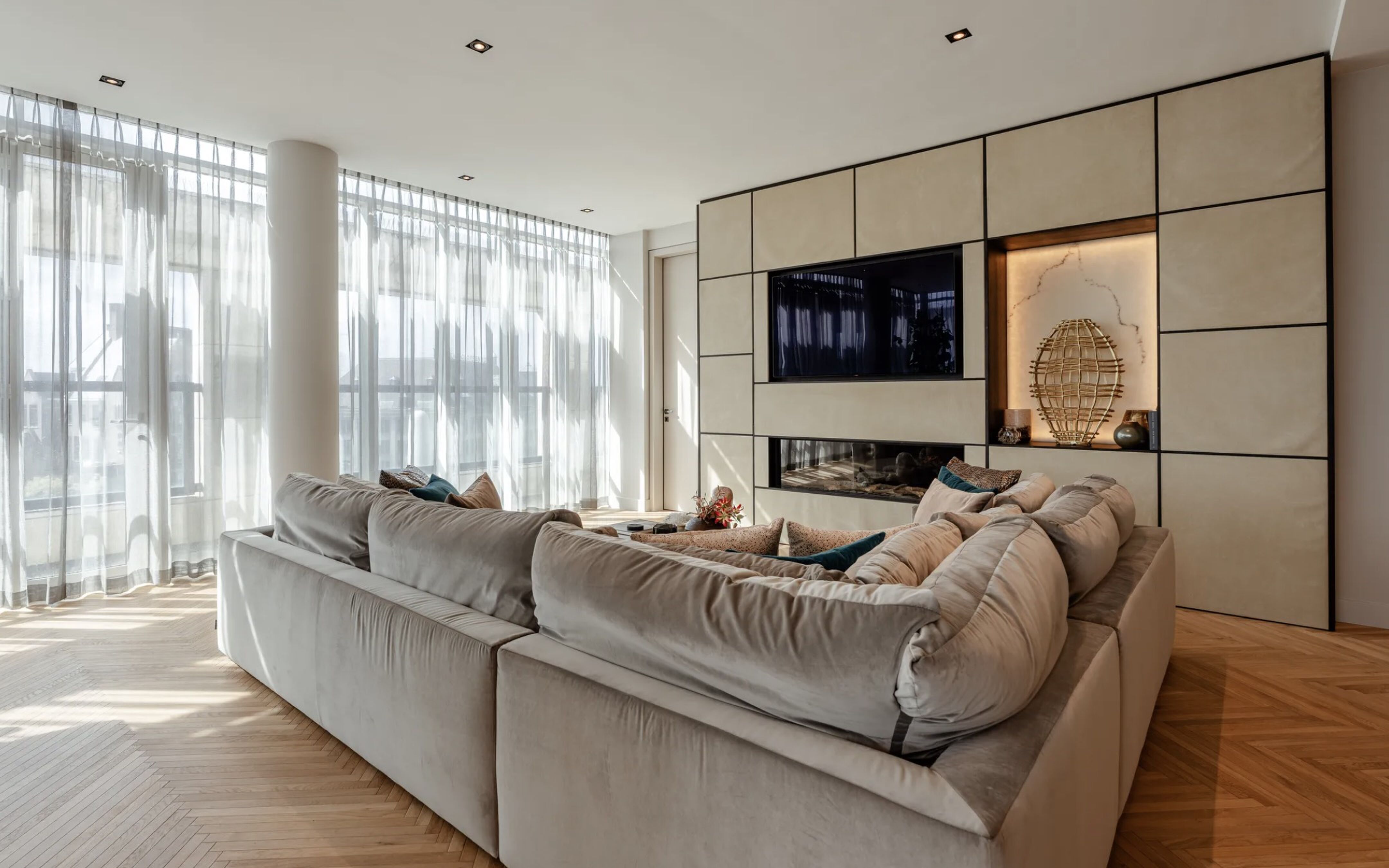 Het appartement van Bernhard ten Brinke in Amsterdam