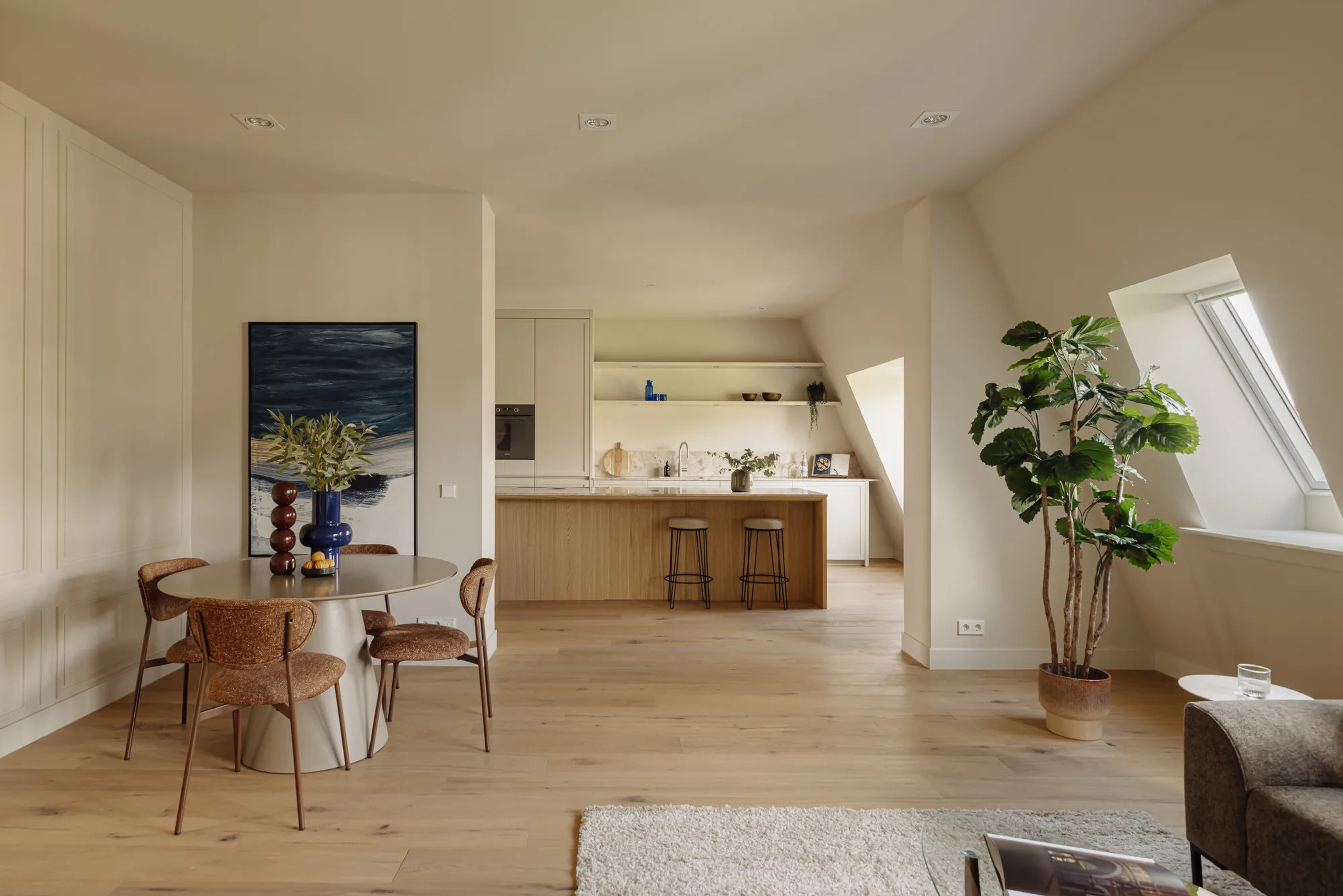 Het appartement van Frank Rijkaard in Amsterdam