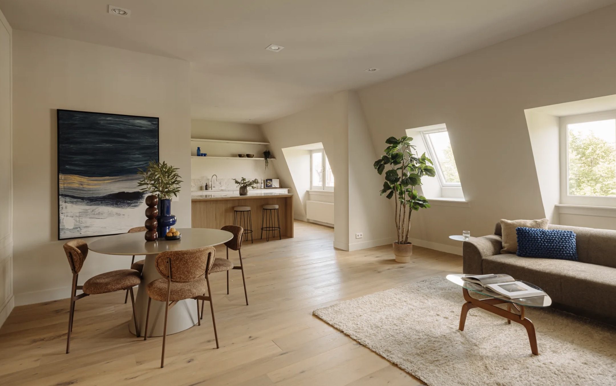 Het appartement van Frank Rijkaard in Amsterdam
