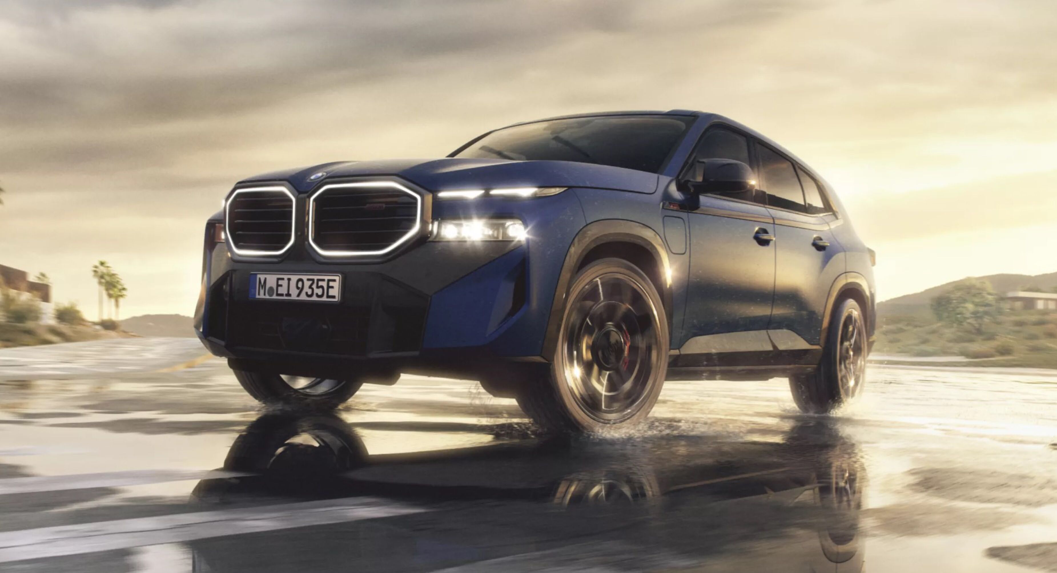 Een impressie van de BMW XM