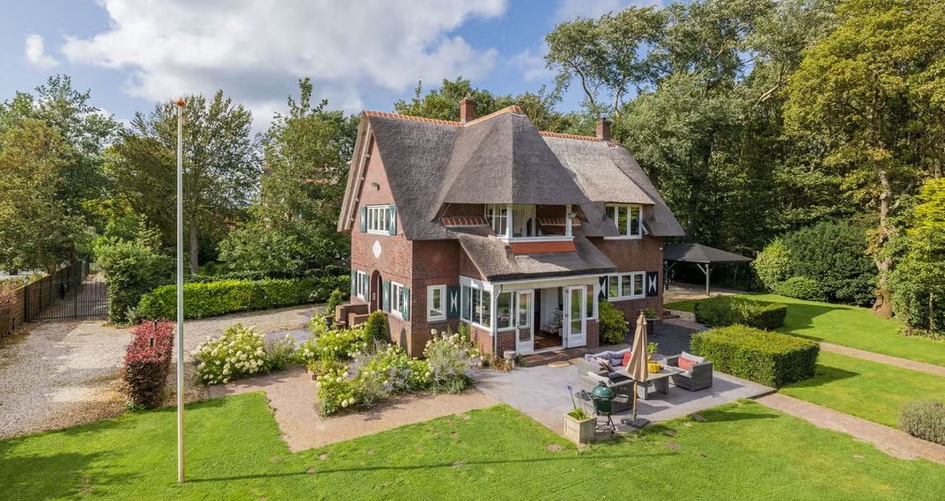 De villa van de familie Meiland in Noordwijkerhout