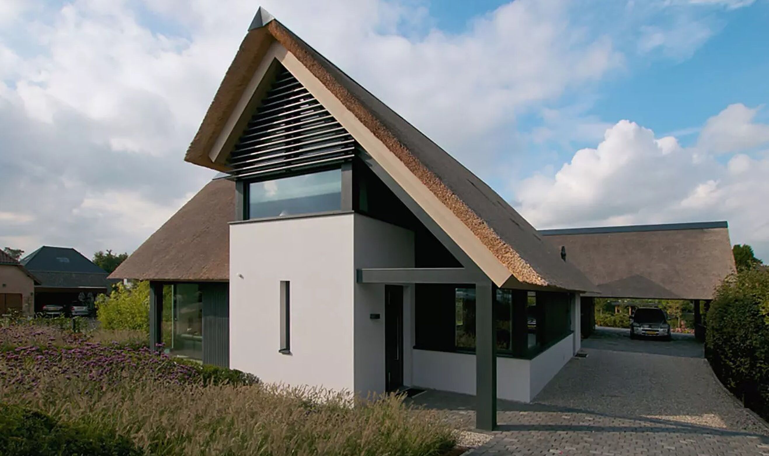 De villa van Michael van Gerwen in Vlijmen