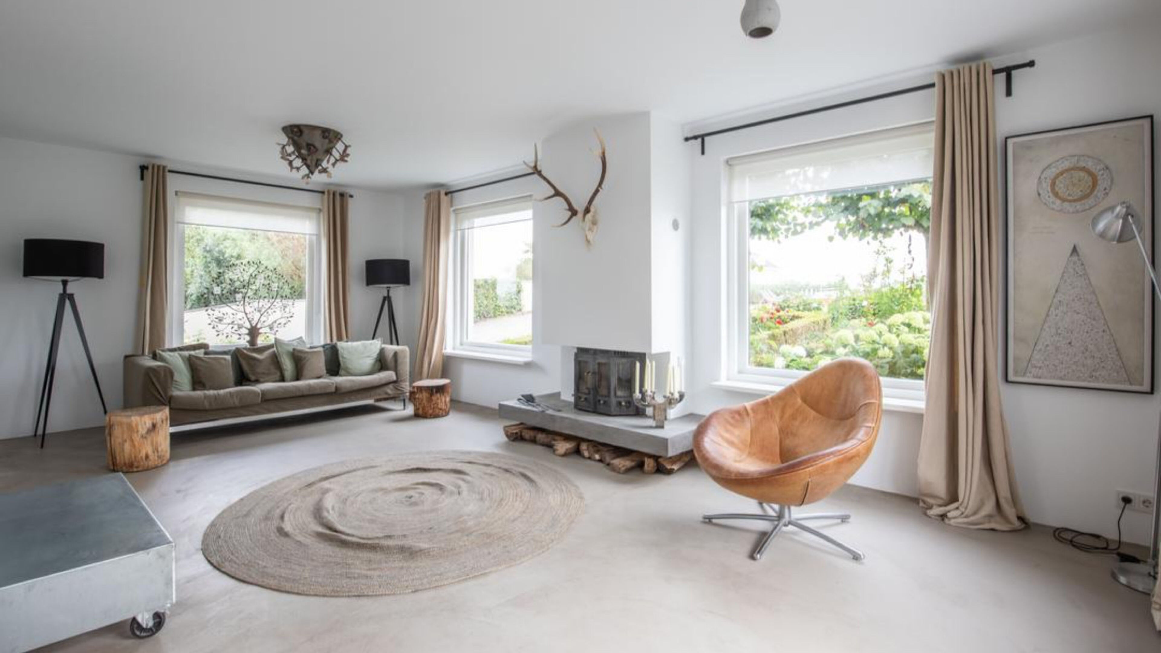 De villa van Vita Cleo Boers aan de Amstel