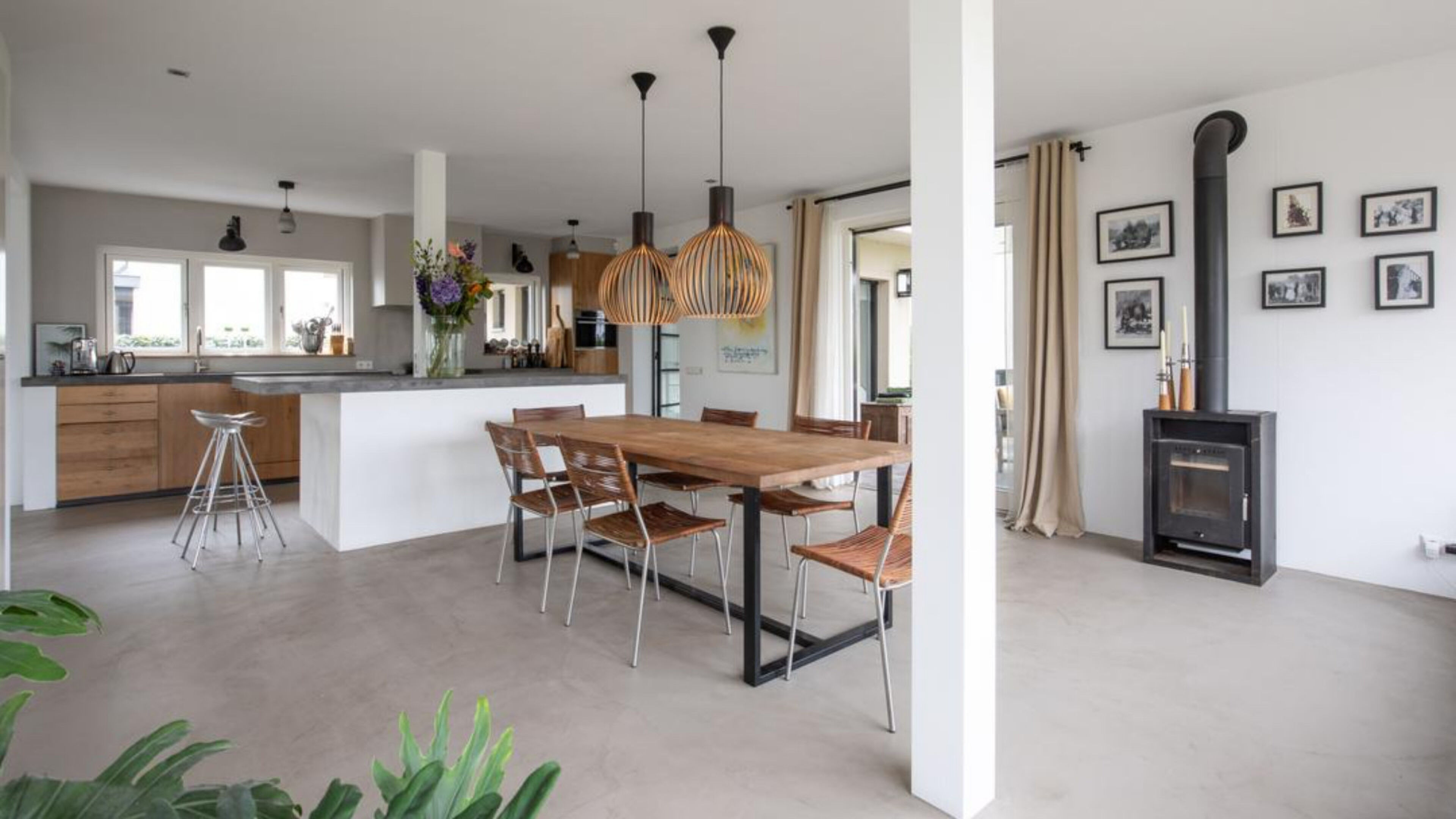 De villa van Vita Cleo Boers aan de Amstel