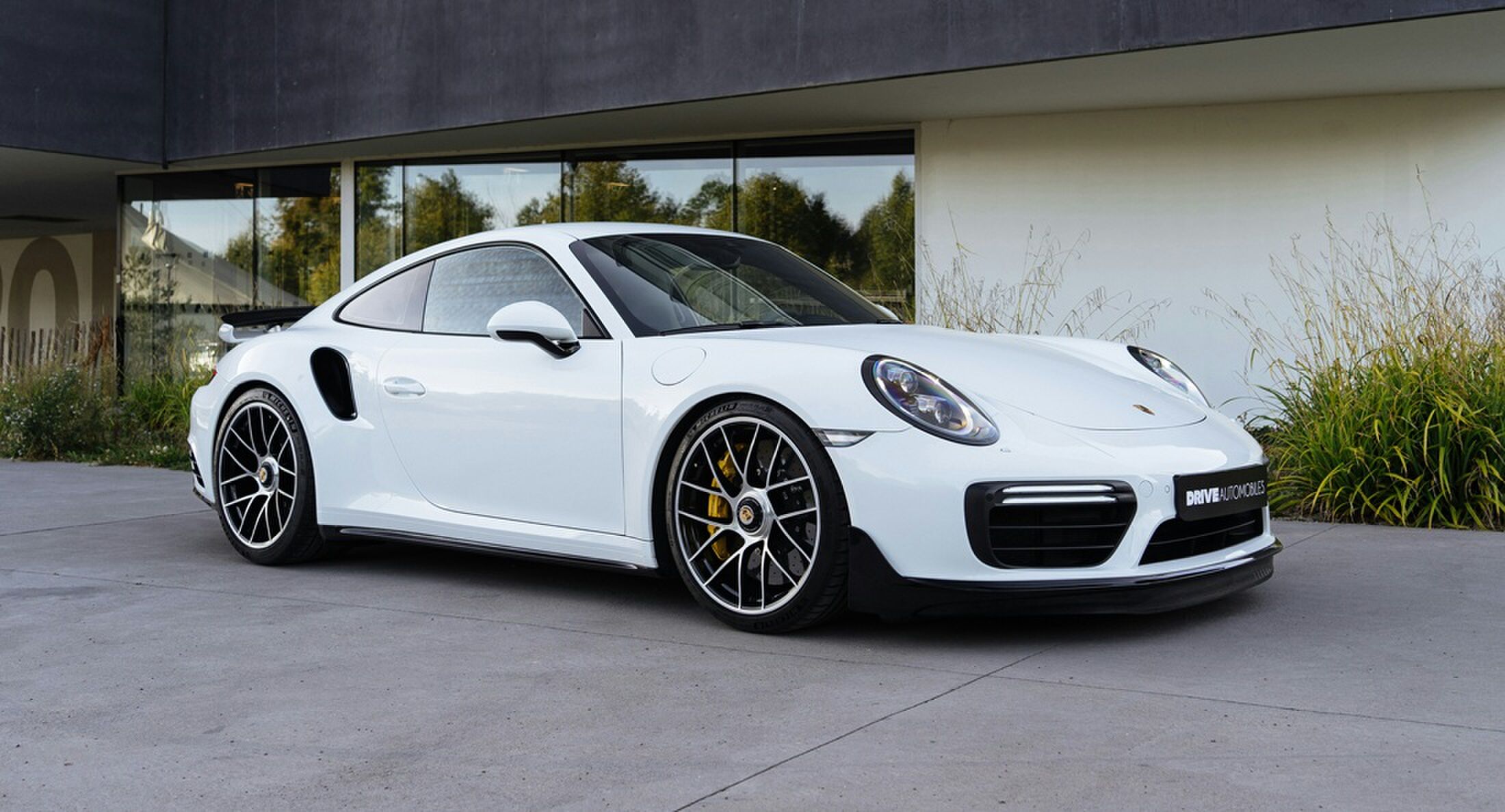 Een wagen van Porsche