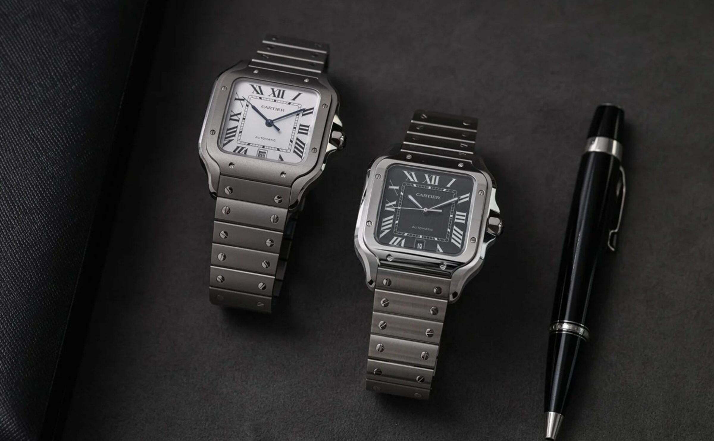De twee nieuwe horloges van Cartier