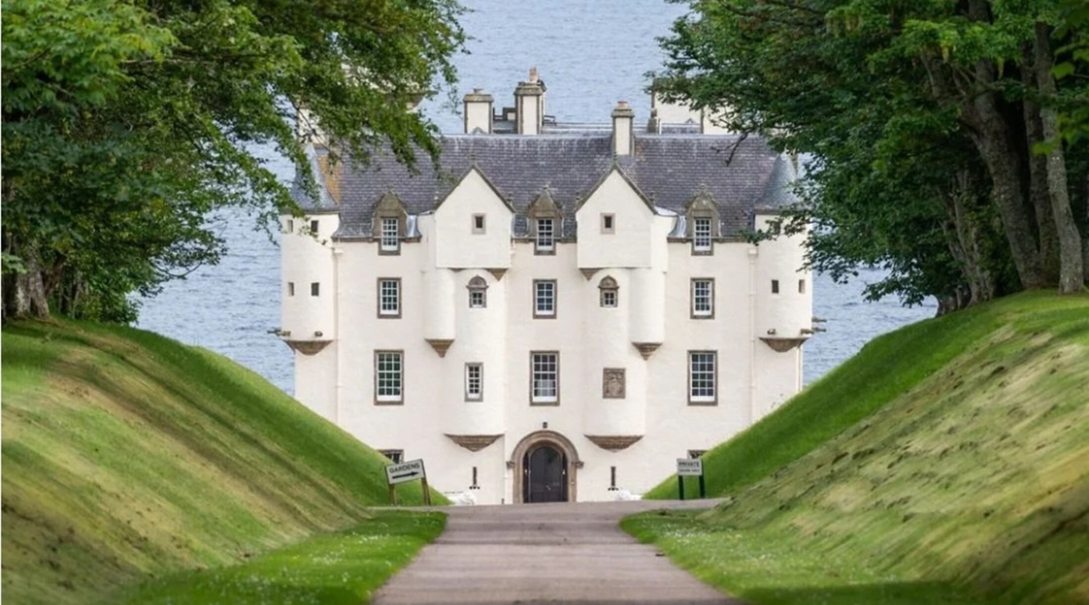 Het unieke kasteel in Schotland