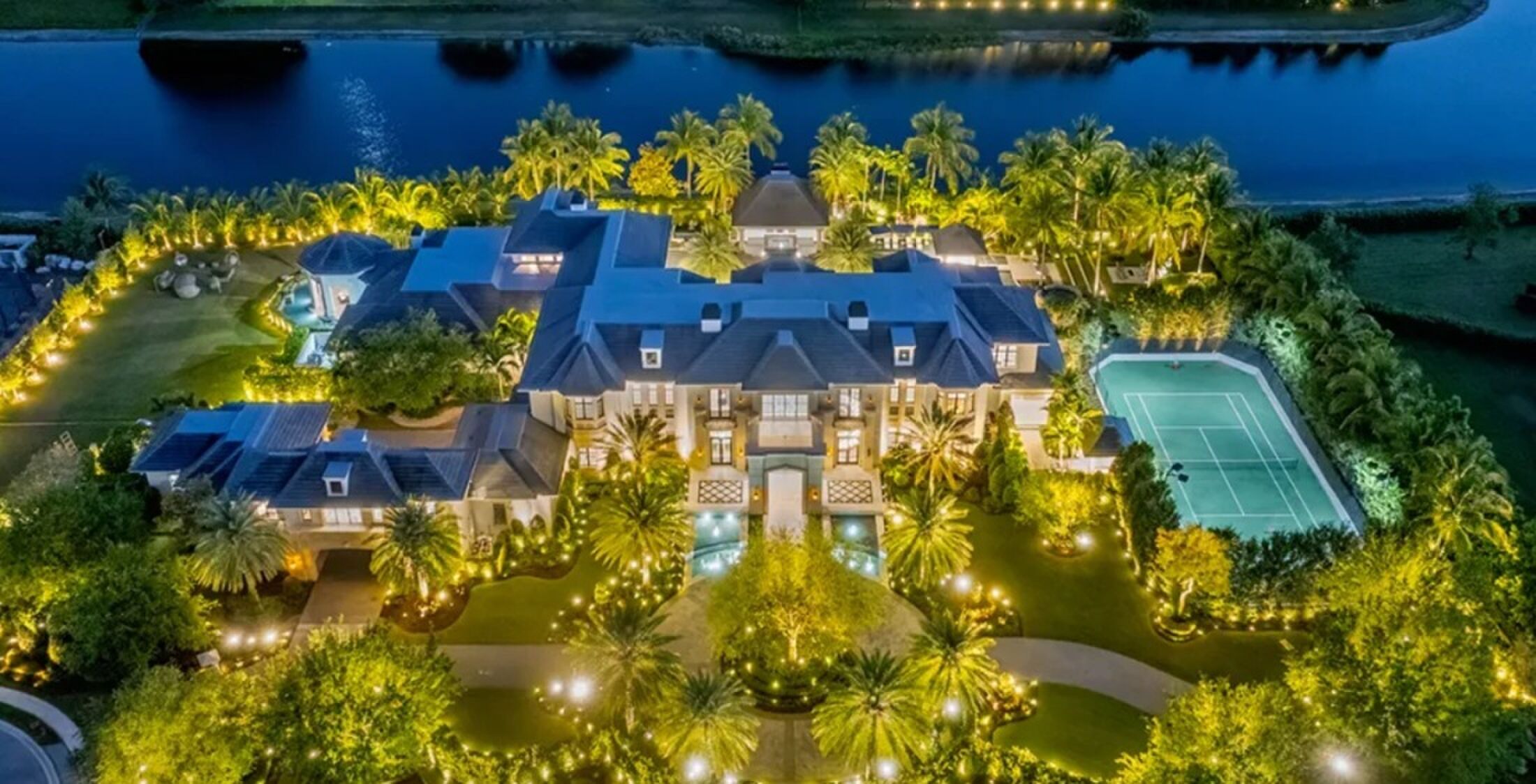 Het nieuwe landgoed van acteur Mark Wahlberg