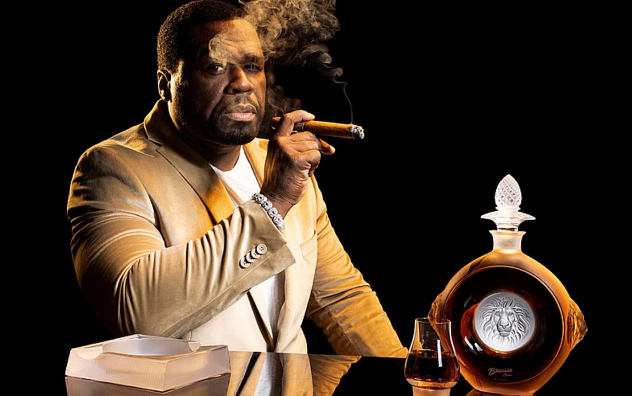 50 Cent met zijn eigen cognac