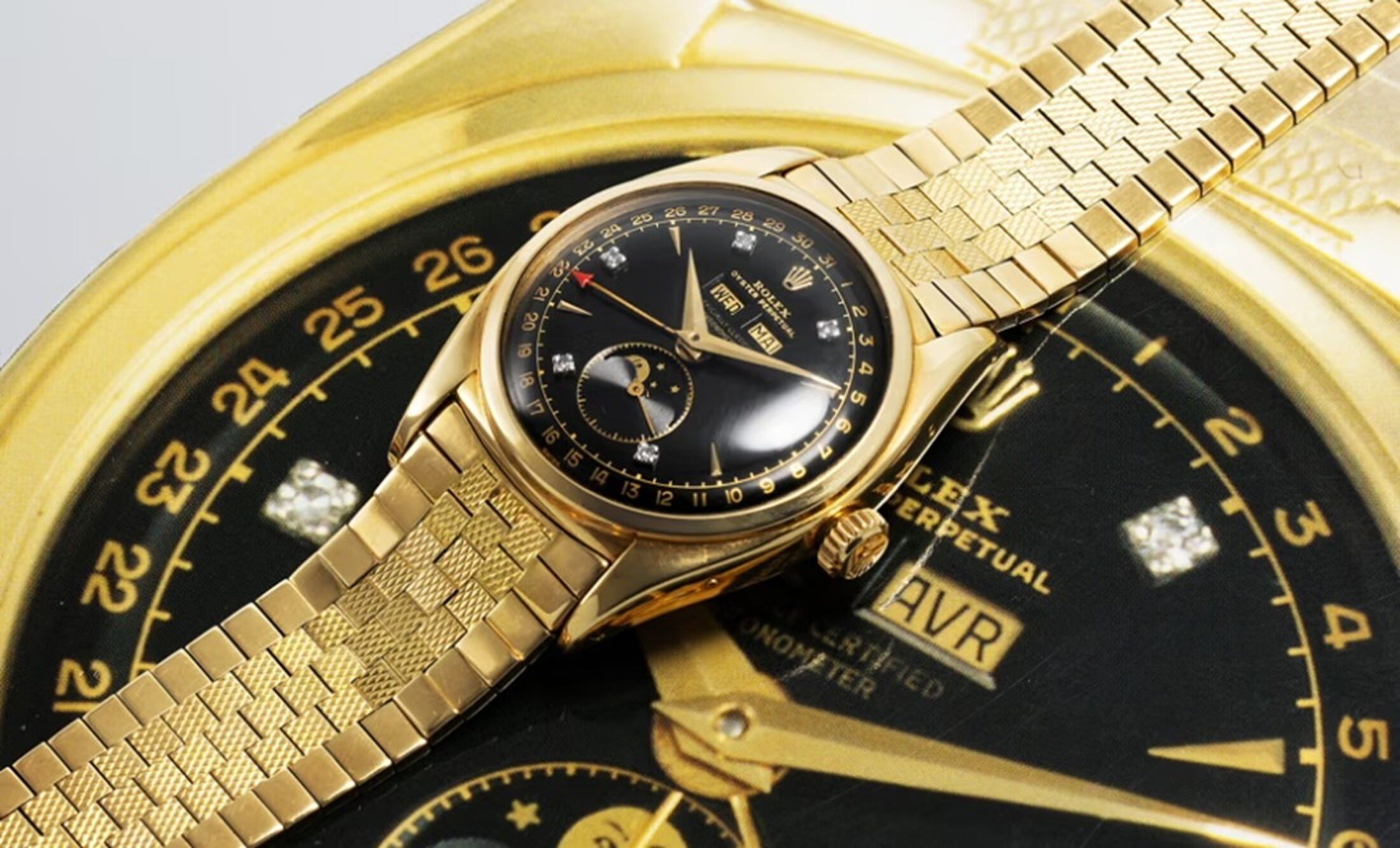 De geelgouden Rolex 6062