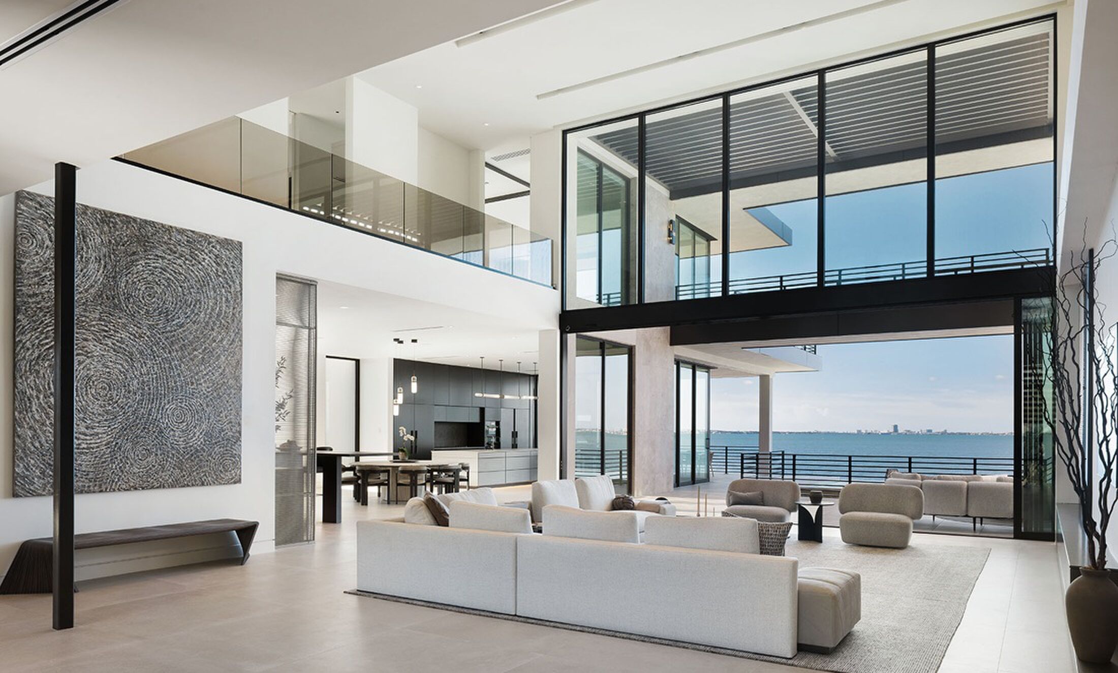 De luxueuze living