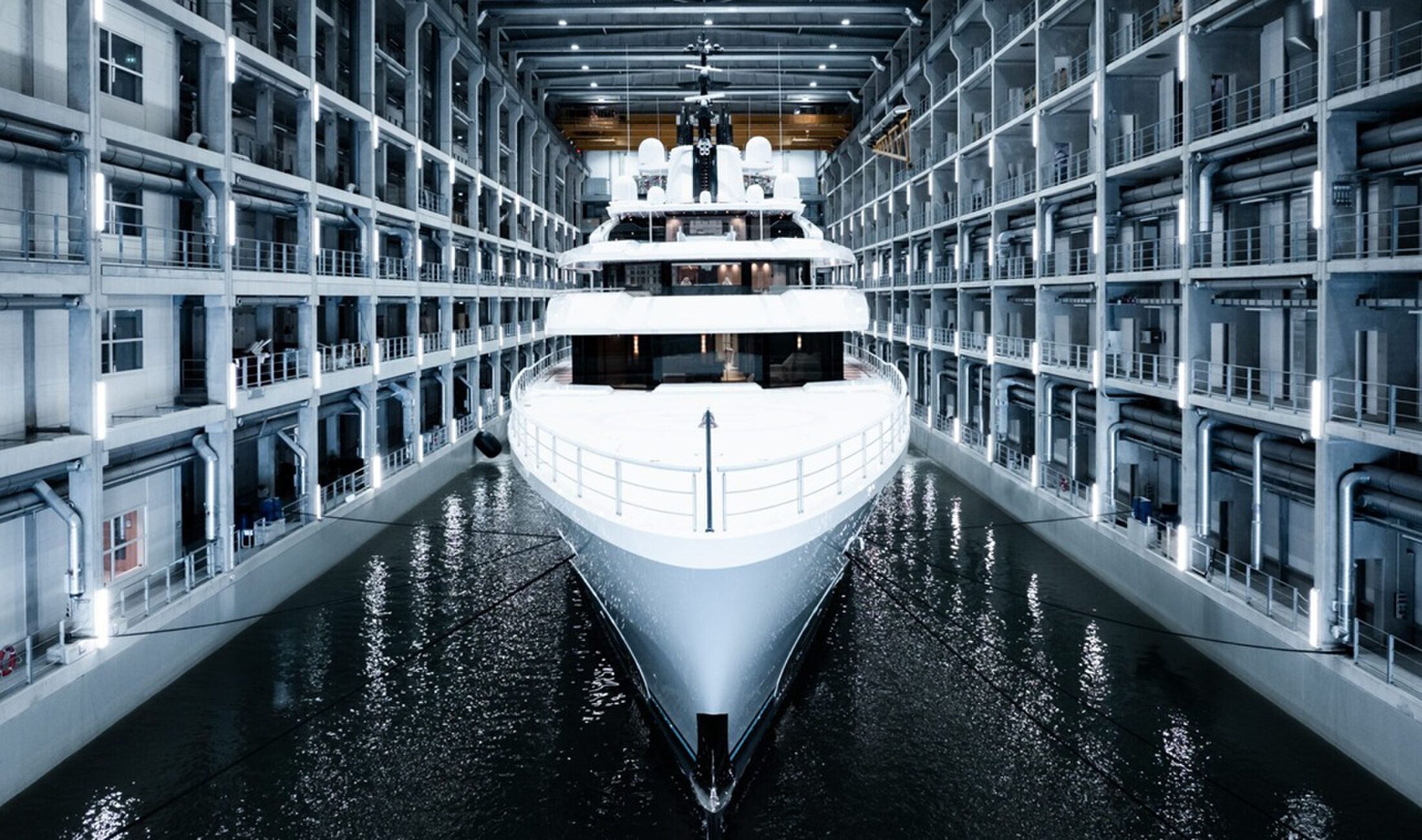 De voorzijde van Leviathan