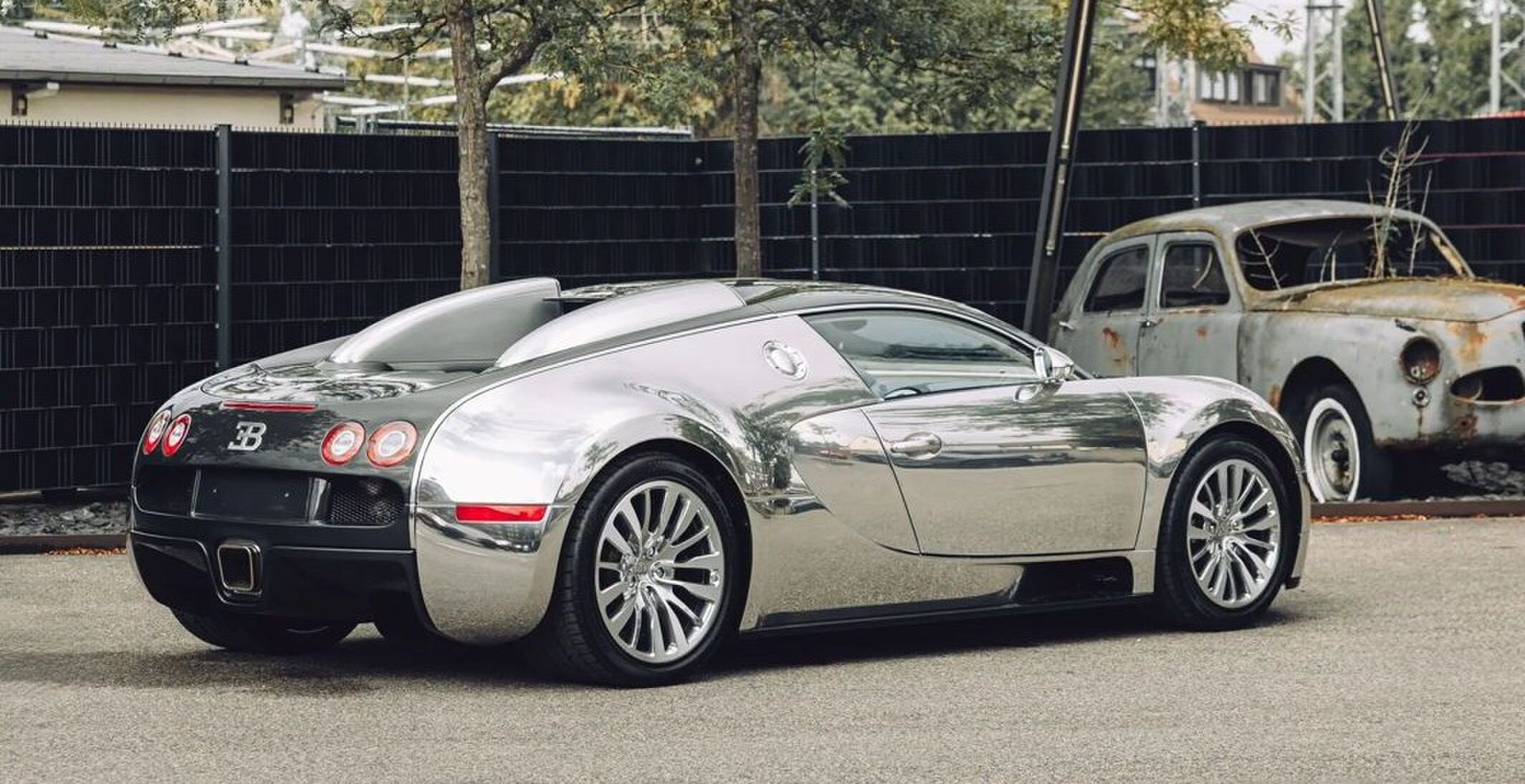 De desbetreffende Bugatti