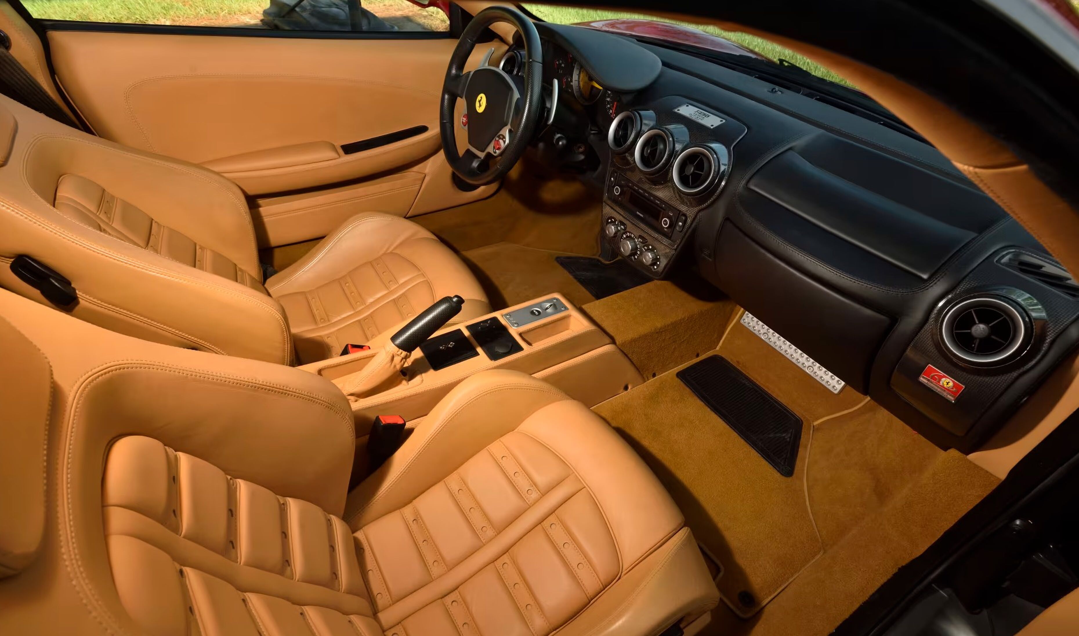 De Ferrari F430 van Donald Trump