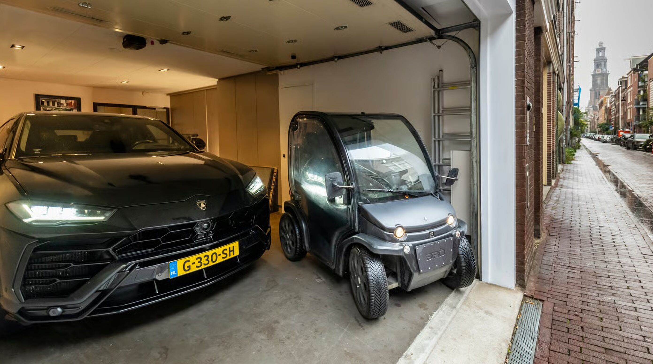 Het loft van Maasbert Schouten in Amsterdam