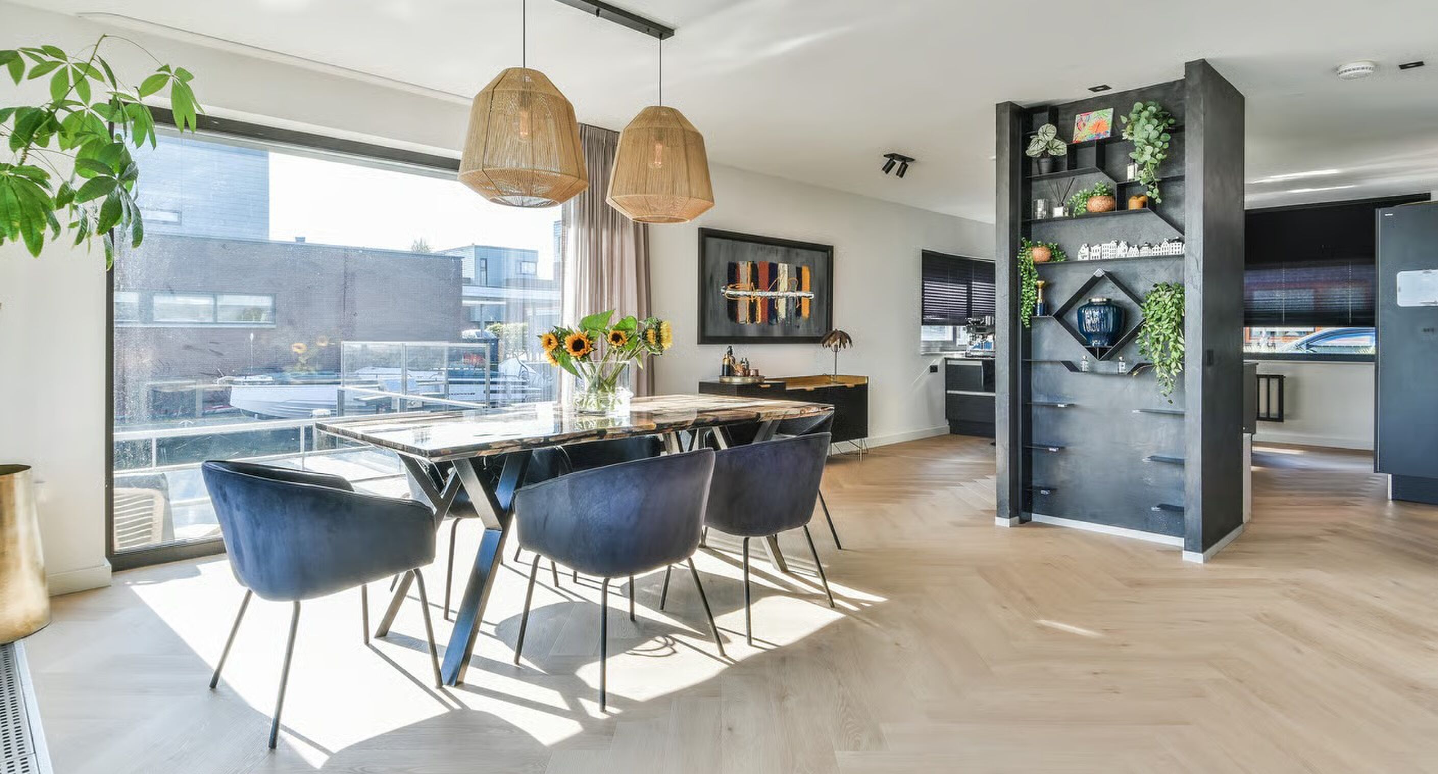 De villa van Dionne Stax en Steven Jansen in Almere
