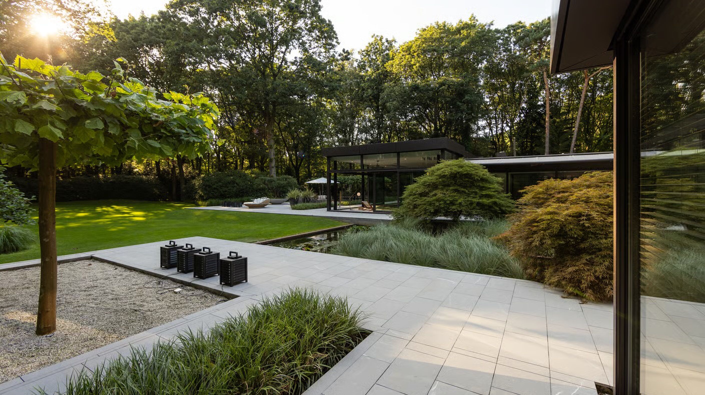 De villa in Bosch en Duin