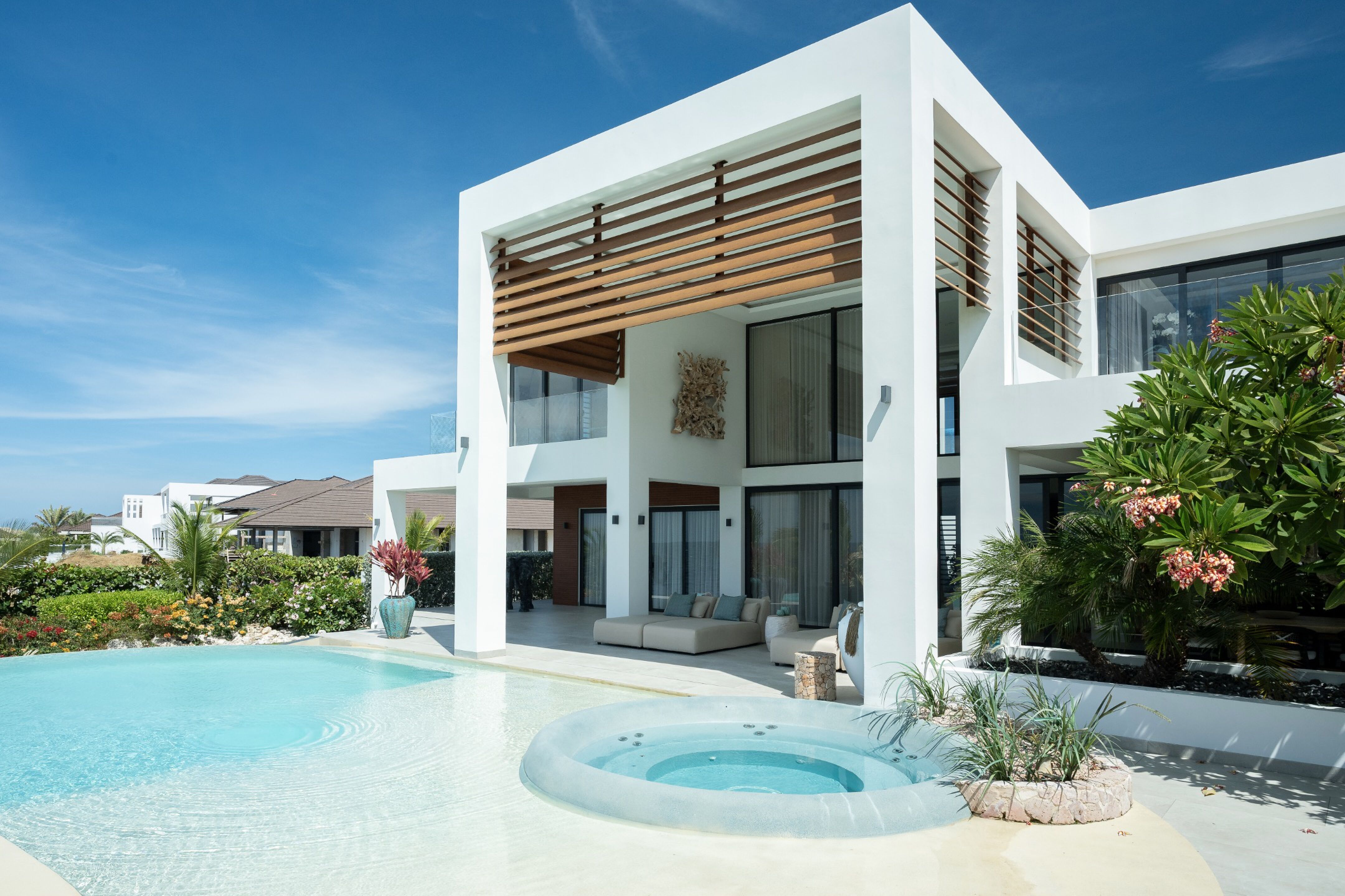 De villa op Curaçao