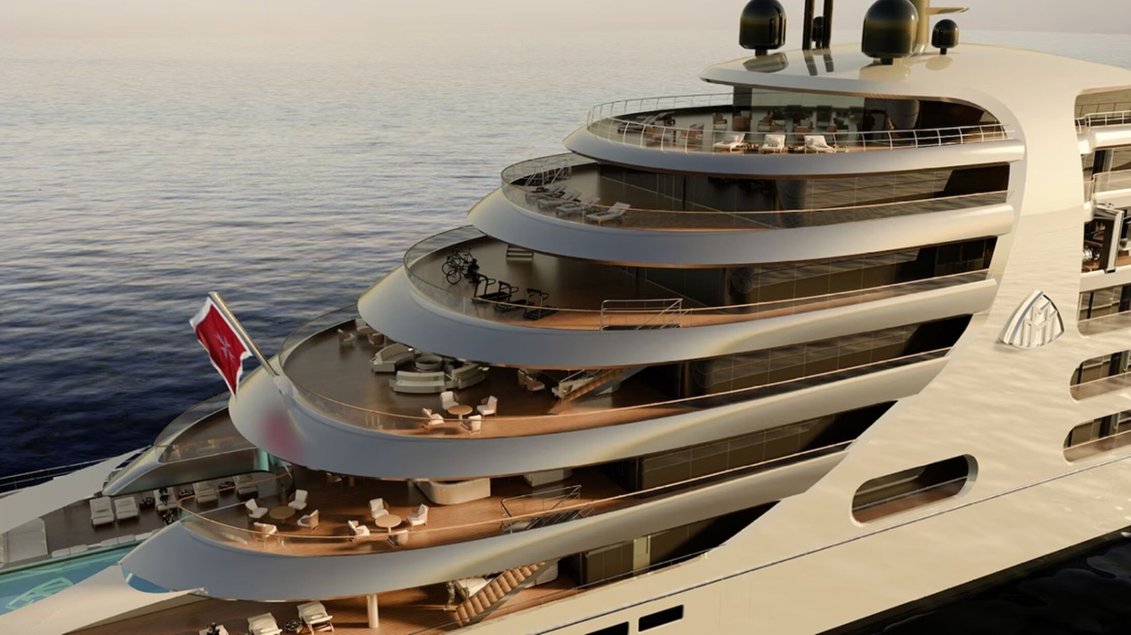 Het superjacht van Mercedes-Maybach