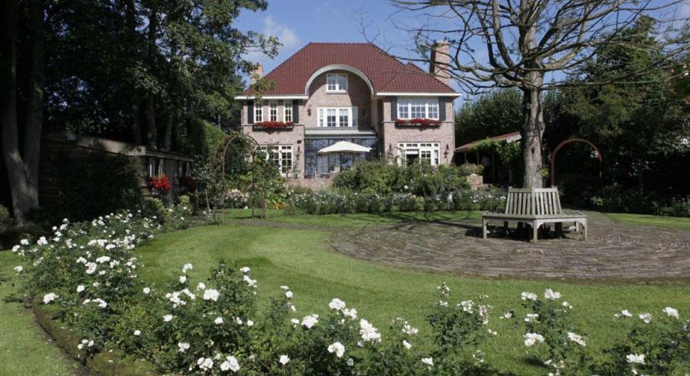 De woning van Dick Advocaat