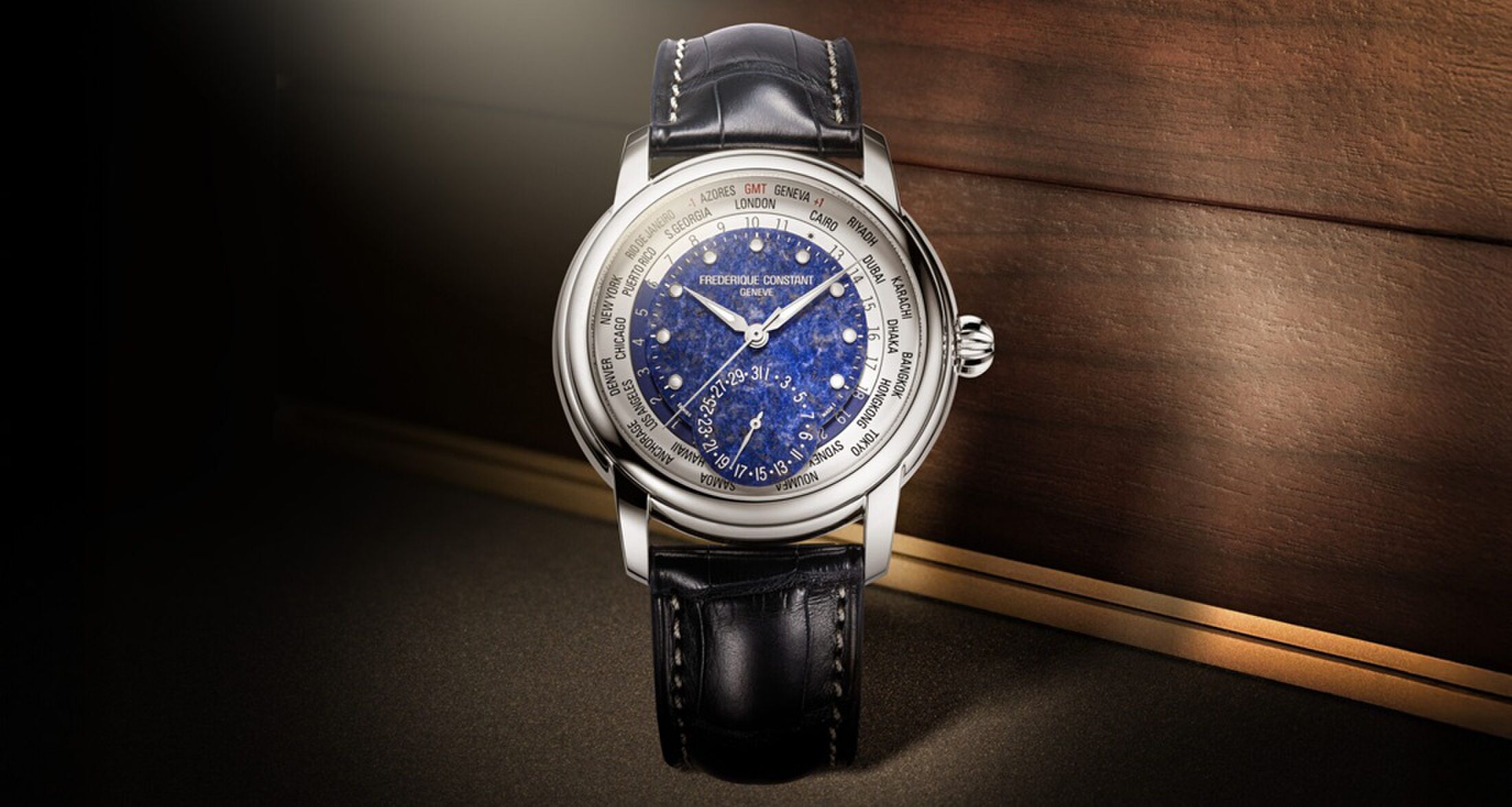 Een horloge uit de Elements Collection van Frederique Constant