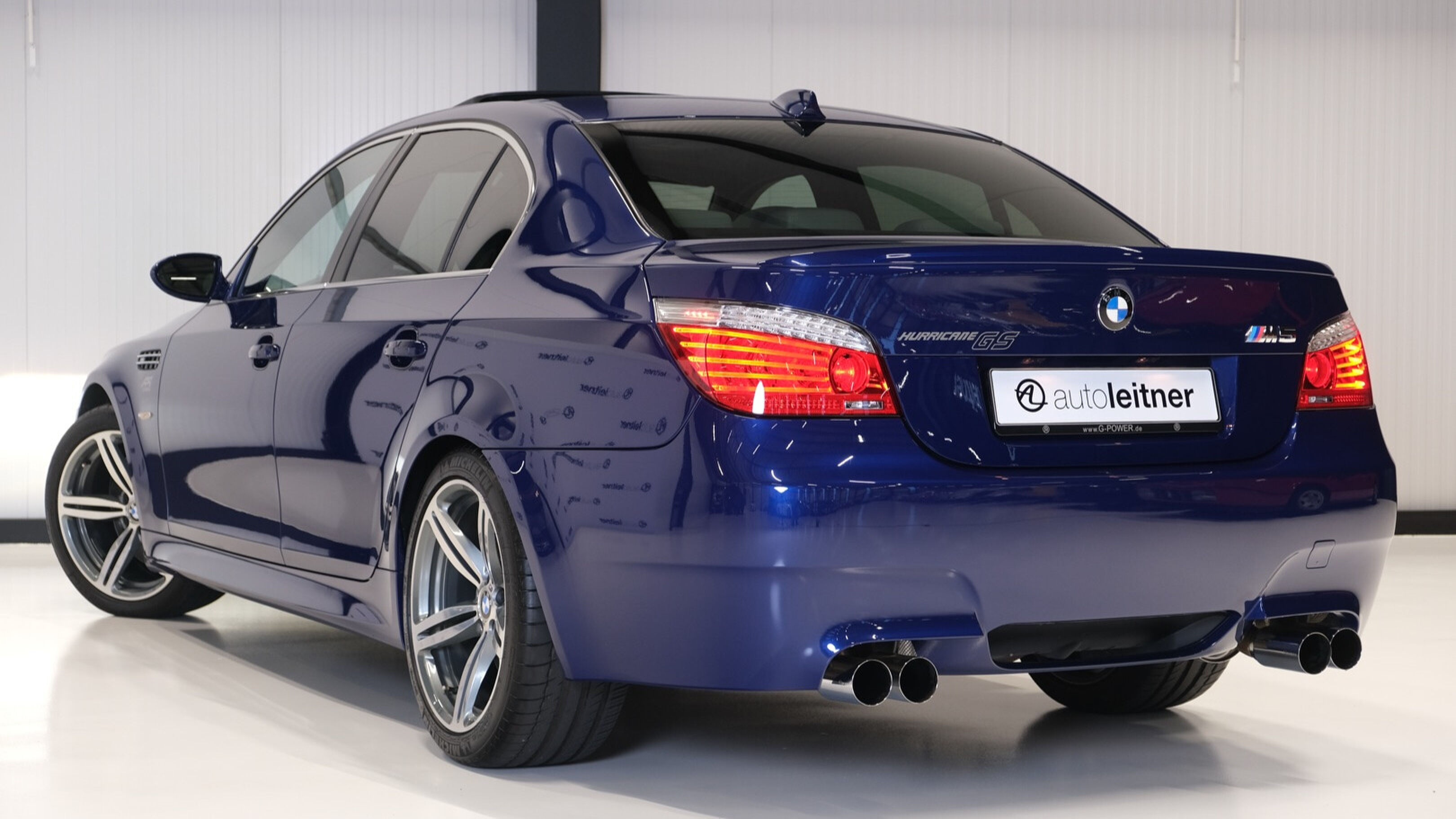 De BMW M5 op LPG