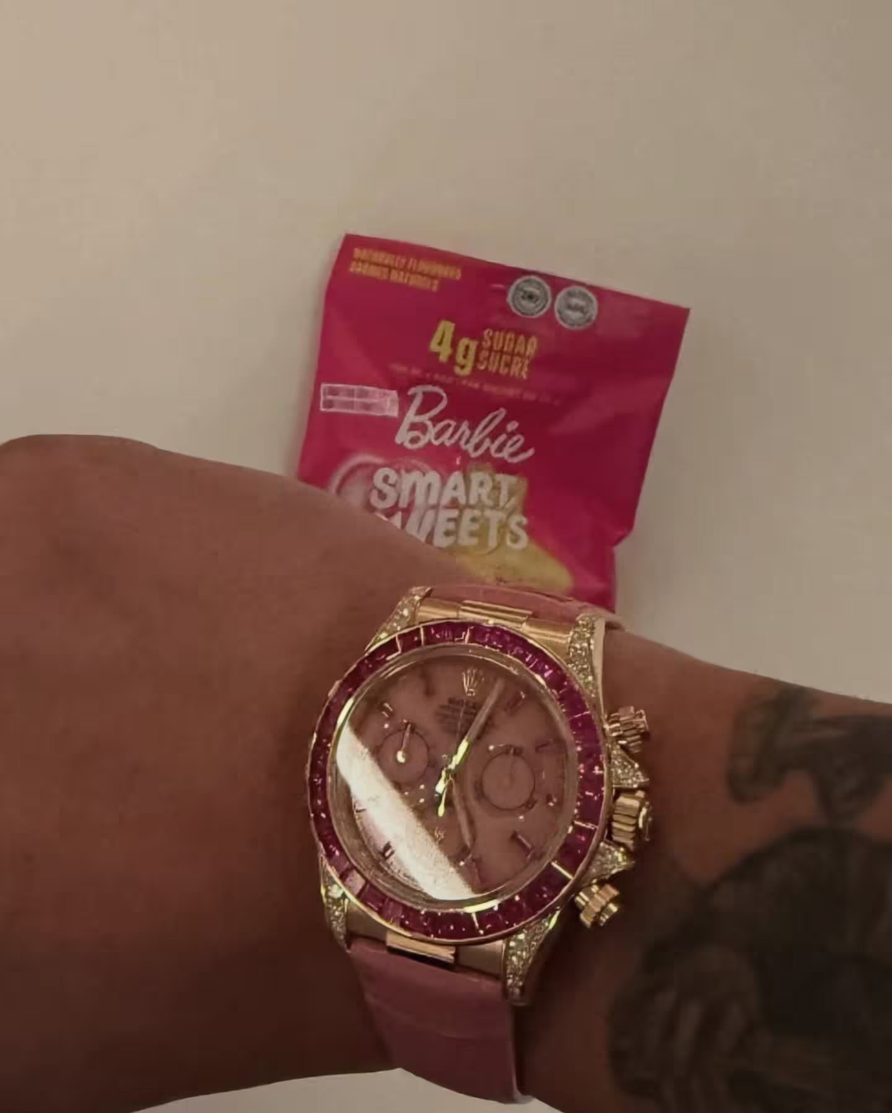 De desbetreffende Rolex van rapper Drake