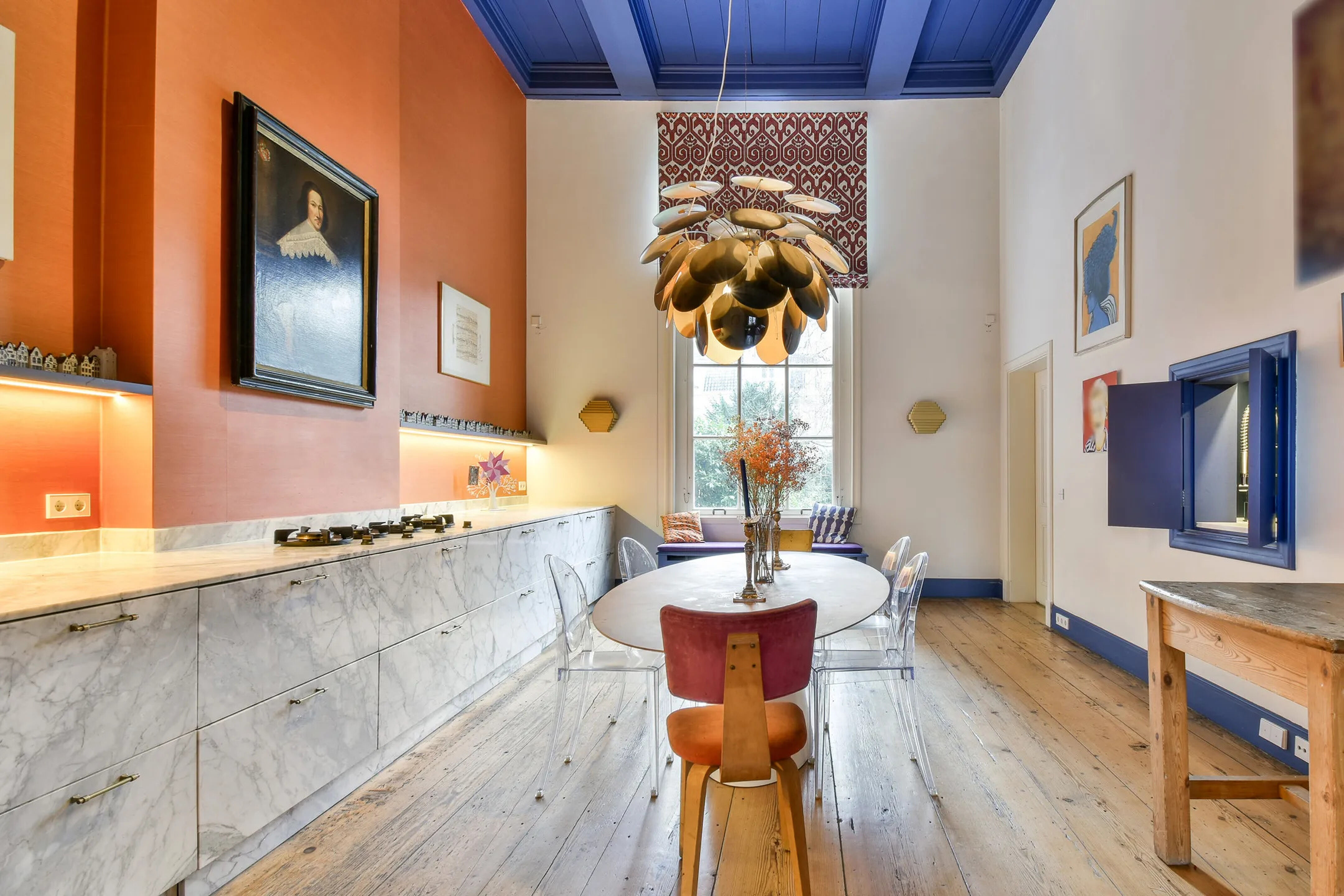 Het grachtenpand aan de Keizersgracht dat fungeerde als kantoor van Otto Frank