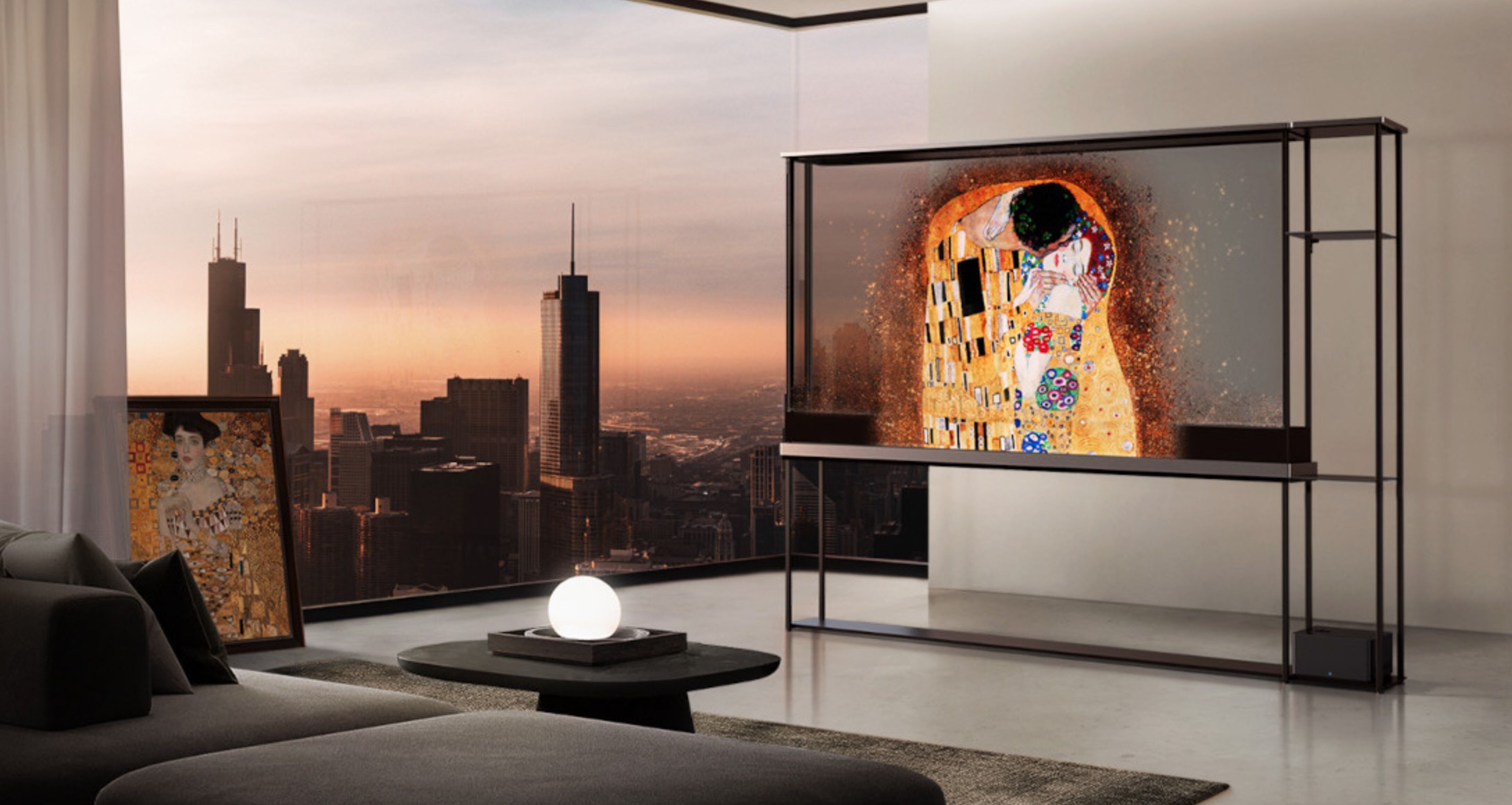 Een OLED-tv van LG