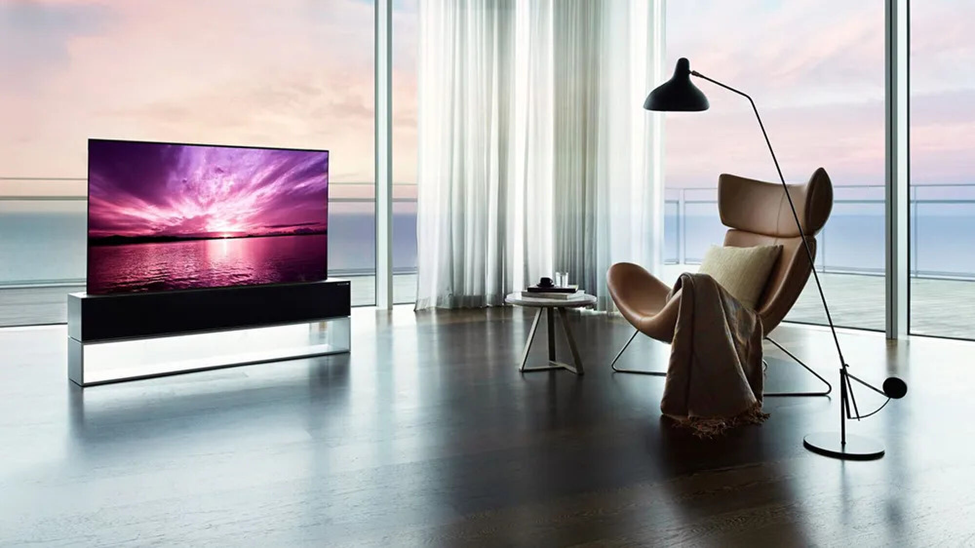 De OLED R-tv van LG