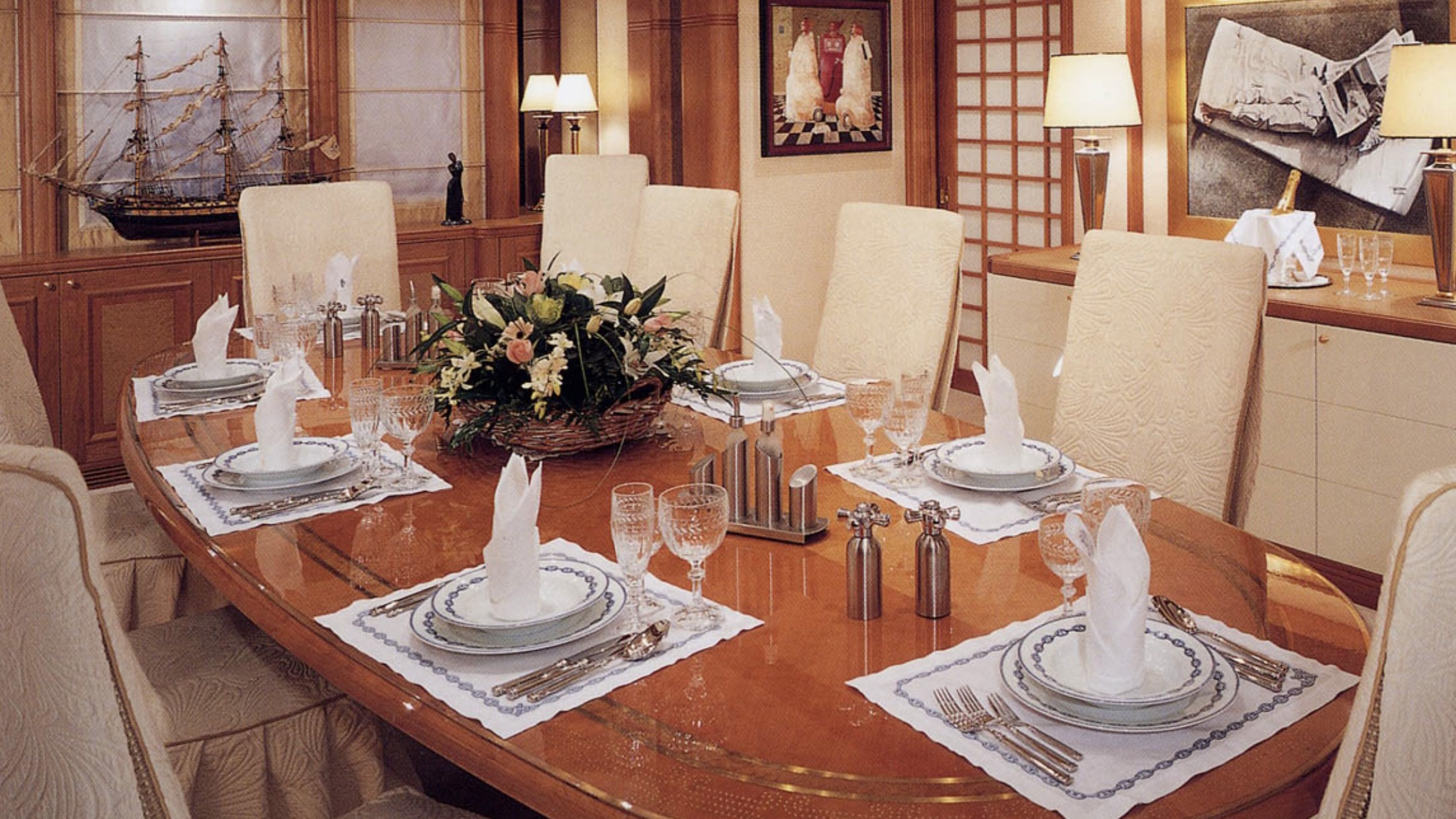 Het Petara-jacht van Bernie Ecclestone