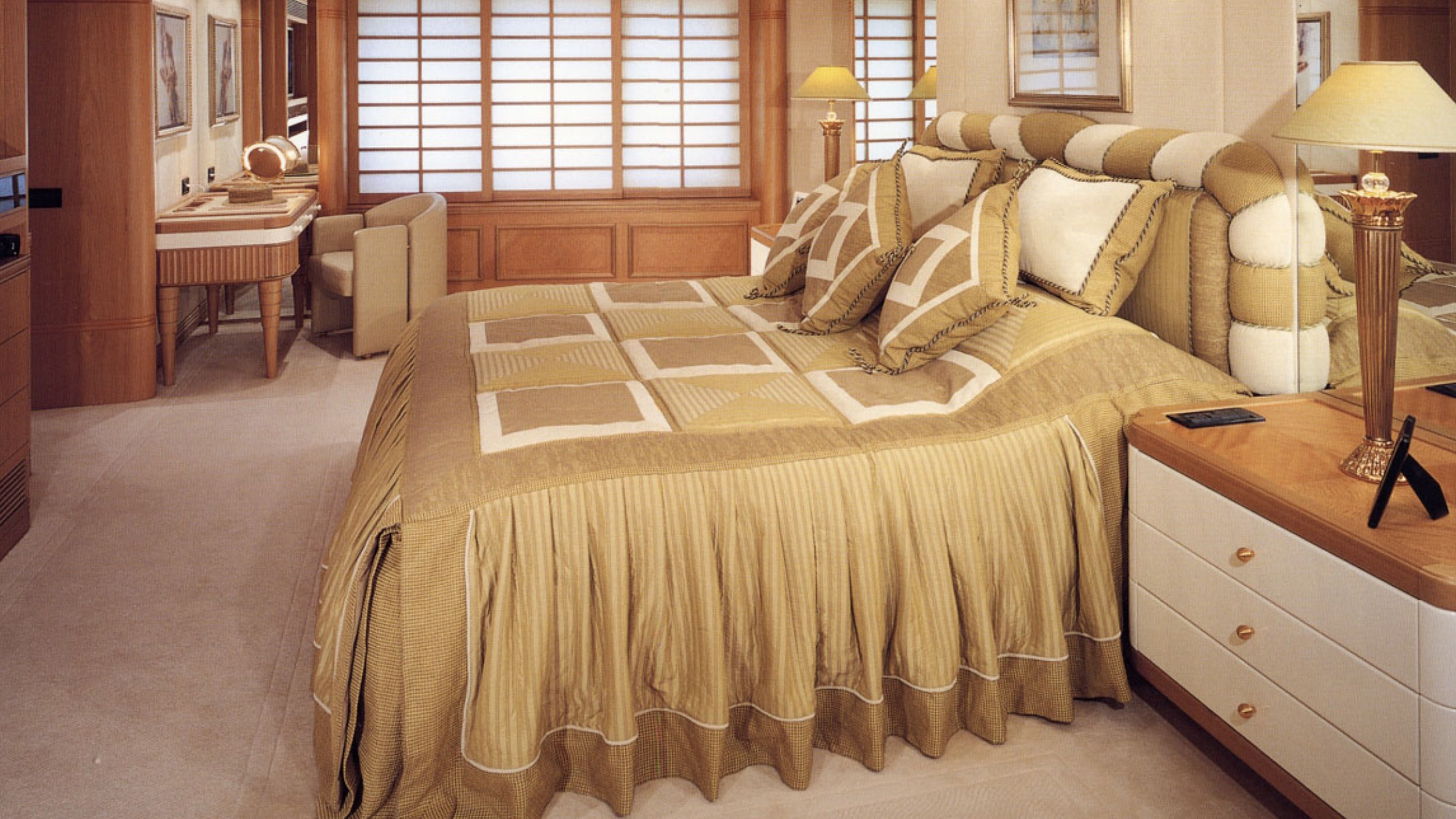 Het Petara-jacht van Bernie Ecclestone