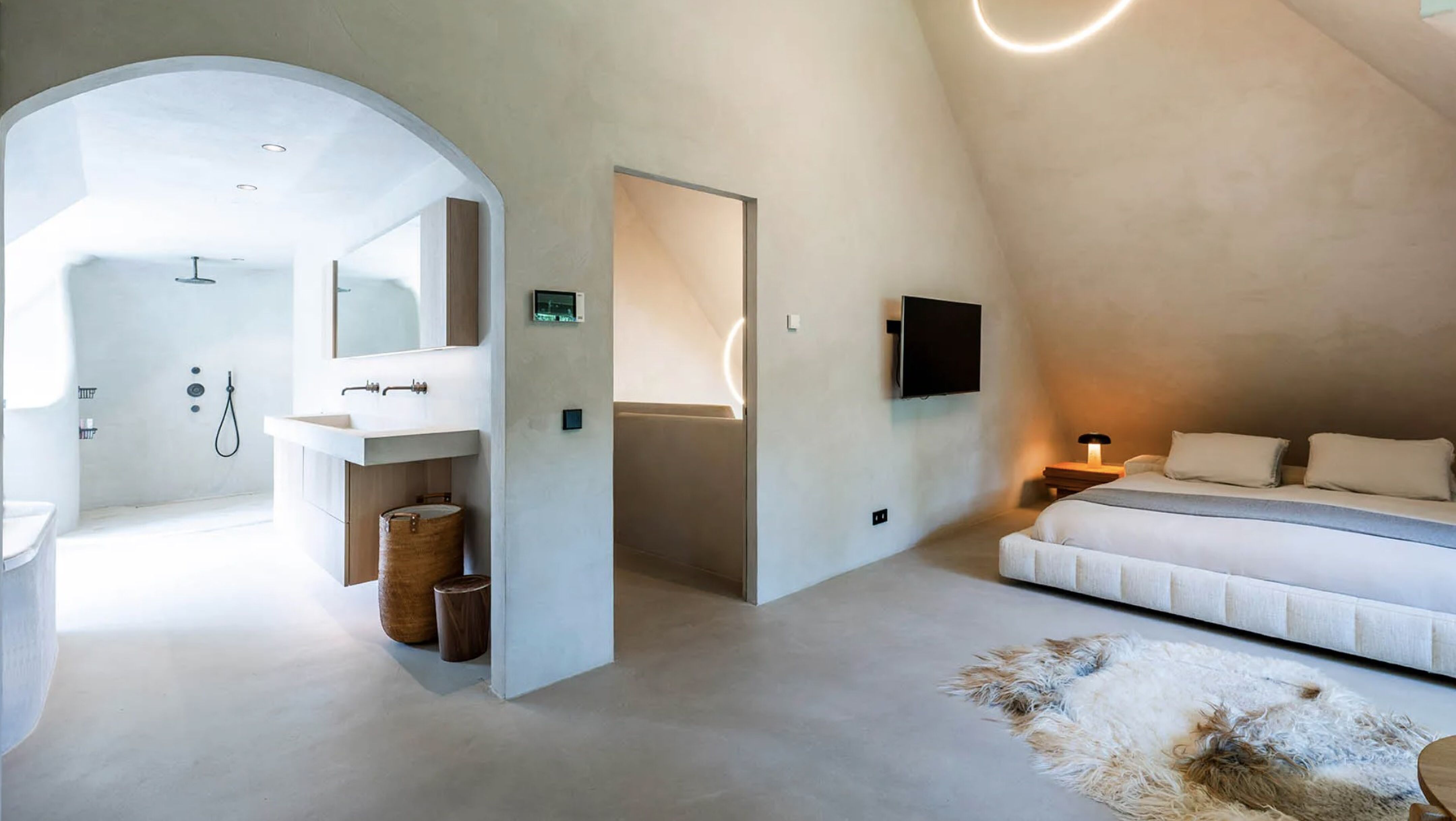 De villa van Rendi Aditia in het Gooi