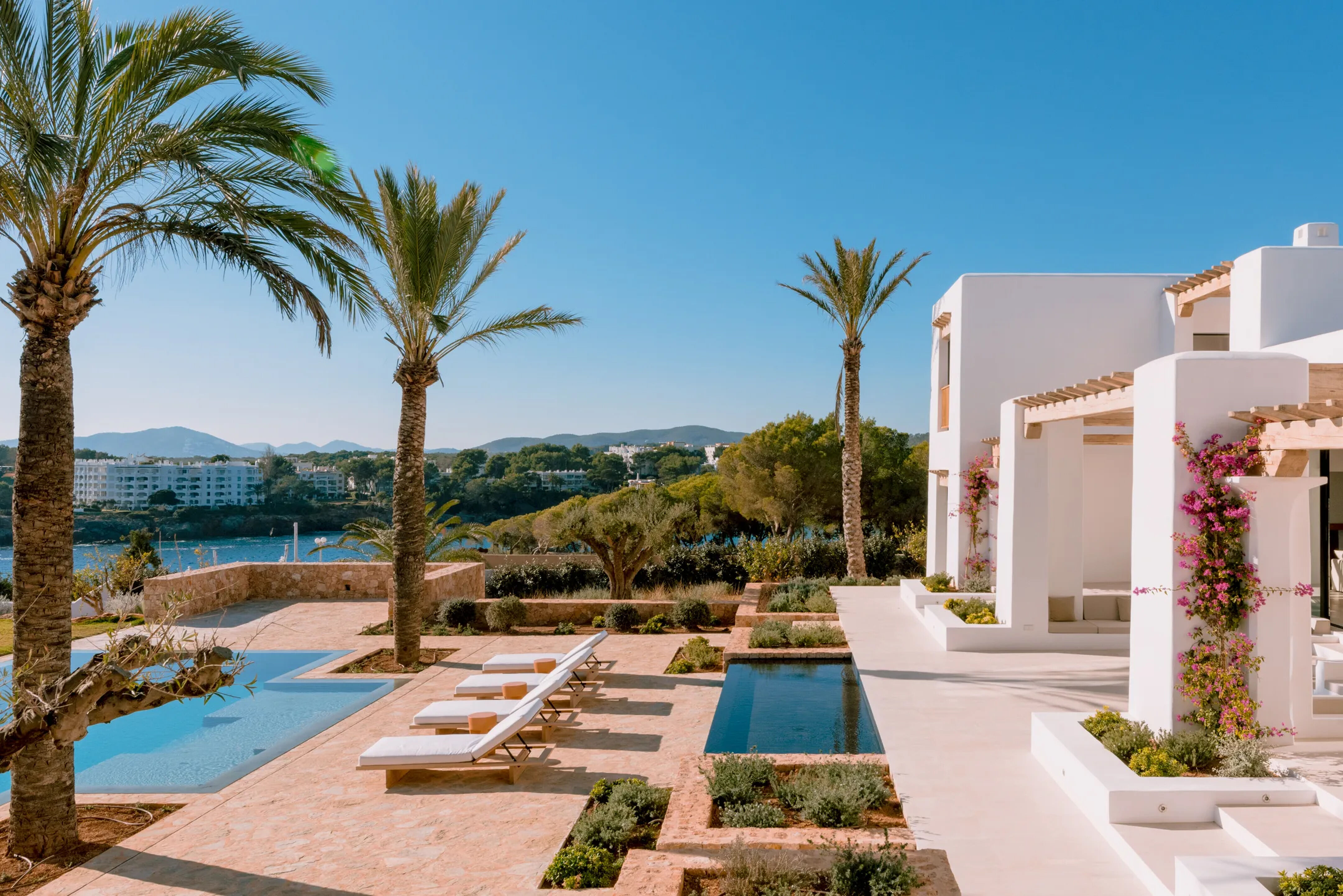 De villa op Ibiza