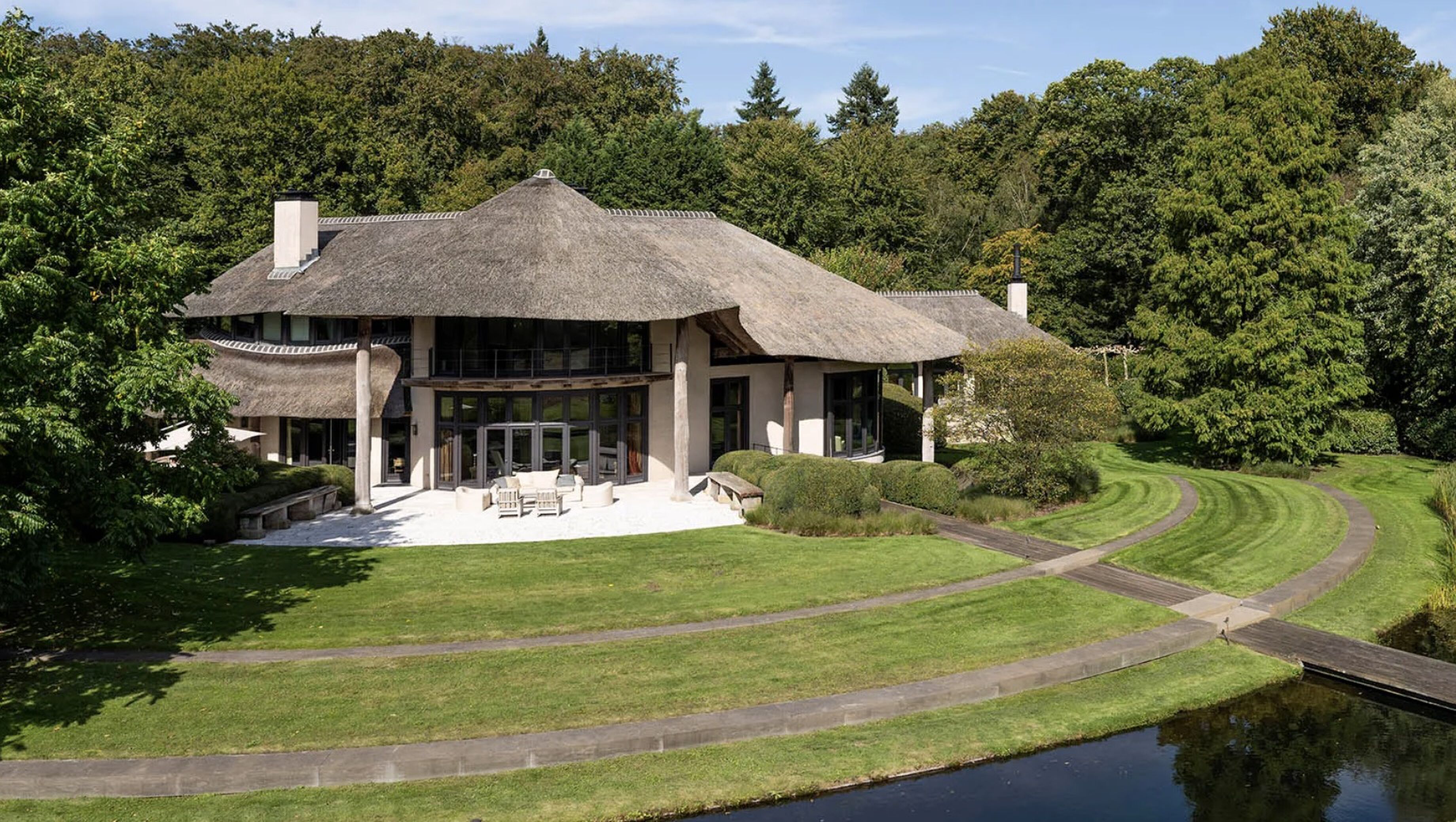 De villa van Robert van Maasakker in Den Dolder