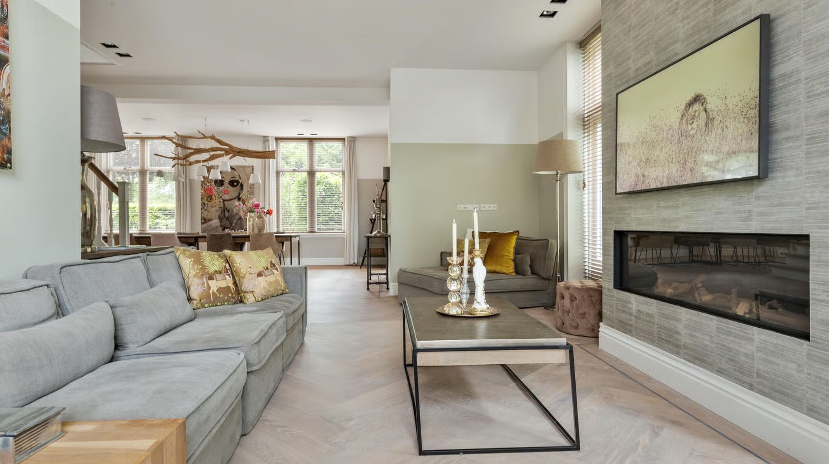 De villa van Sonja Bakker in Bergen