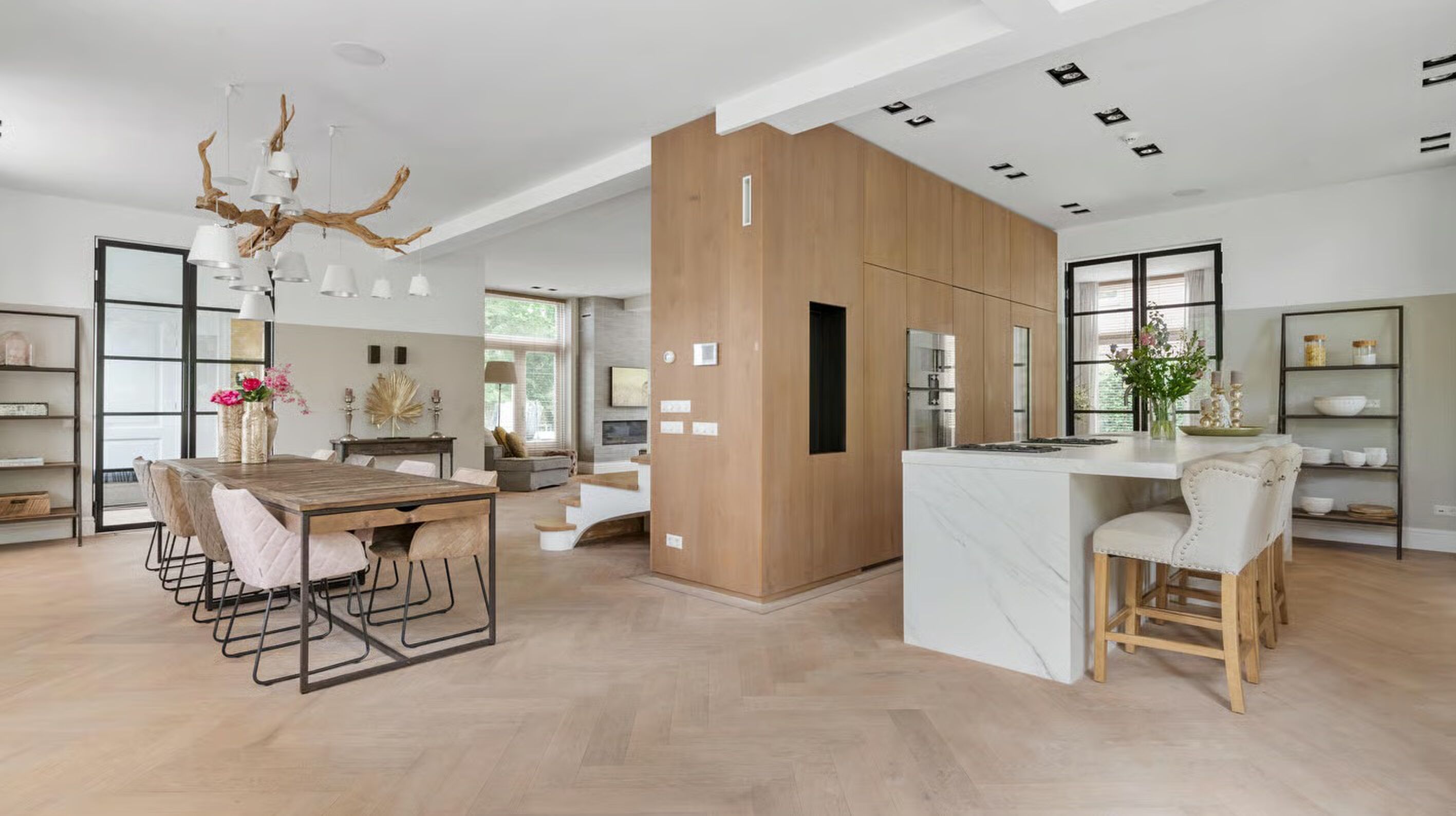 De villa van Sonja Bakker in Bergen