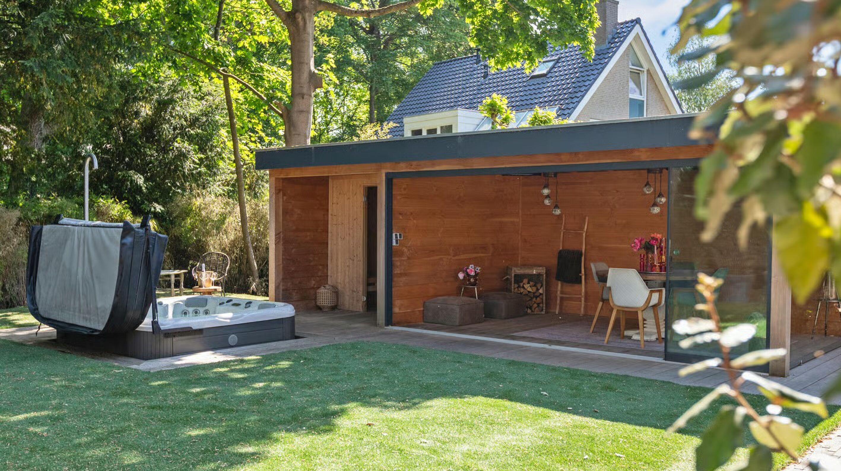 De villa van Sonja Bakker in Bergen