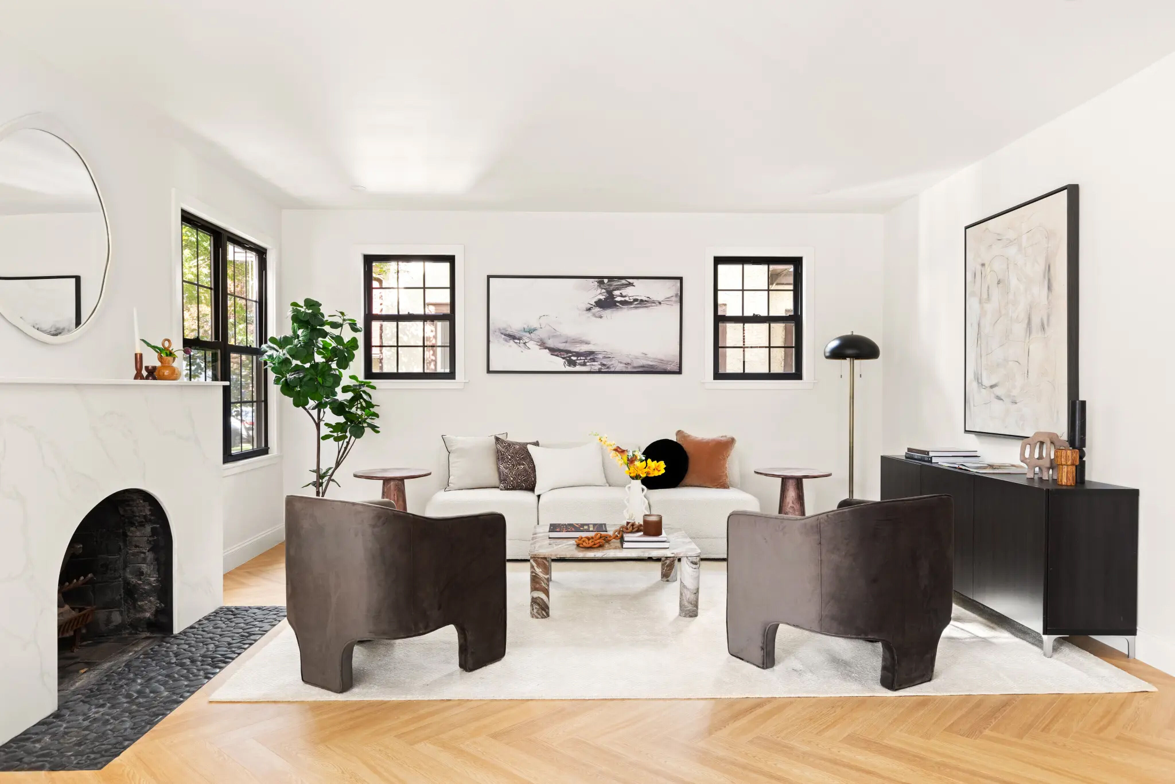 De voormalige woning van Donald Trump